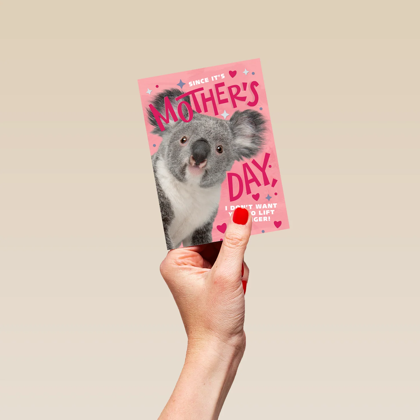 Personalised Funny Animals Koala Mother's Day Card - Image 4