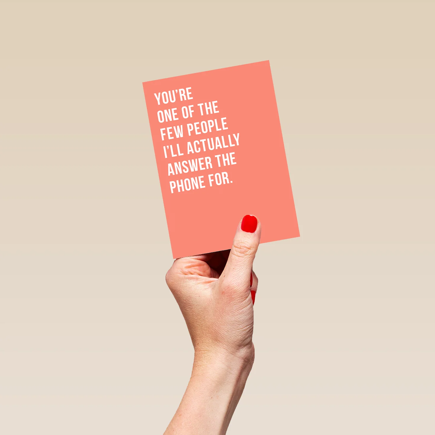 Personalised Funny 'Answer the Phone' Valentine's Day Card - Image 4
