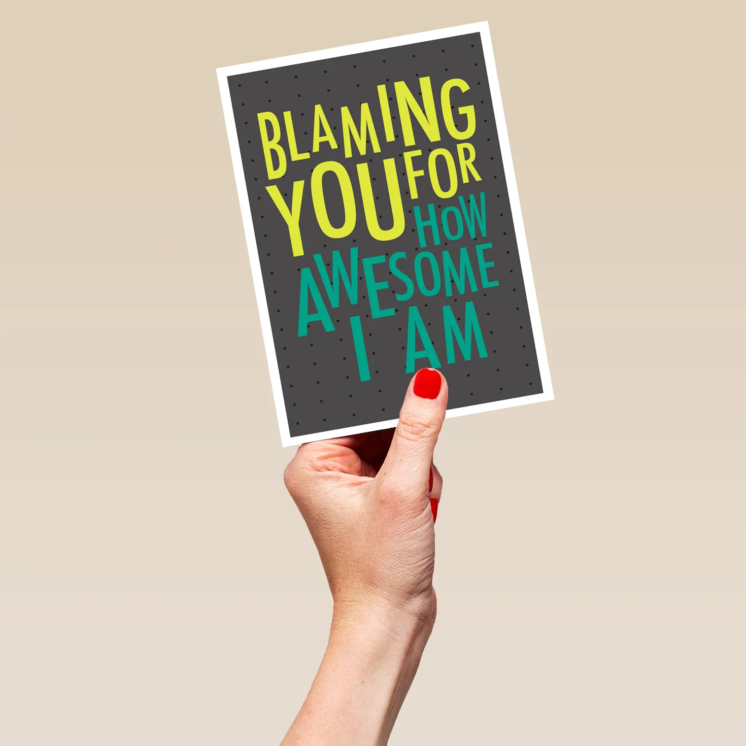 Personalised Funny Blaming You Father's Day Card - Image 5