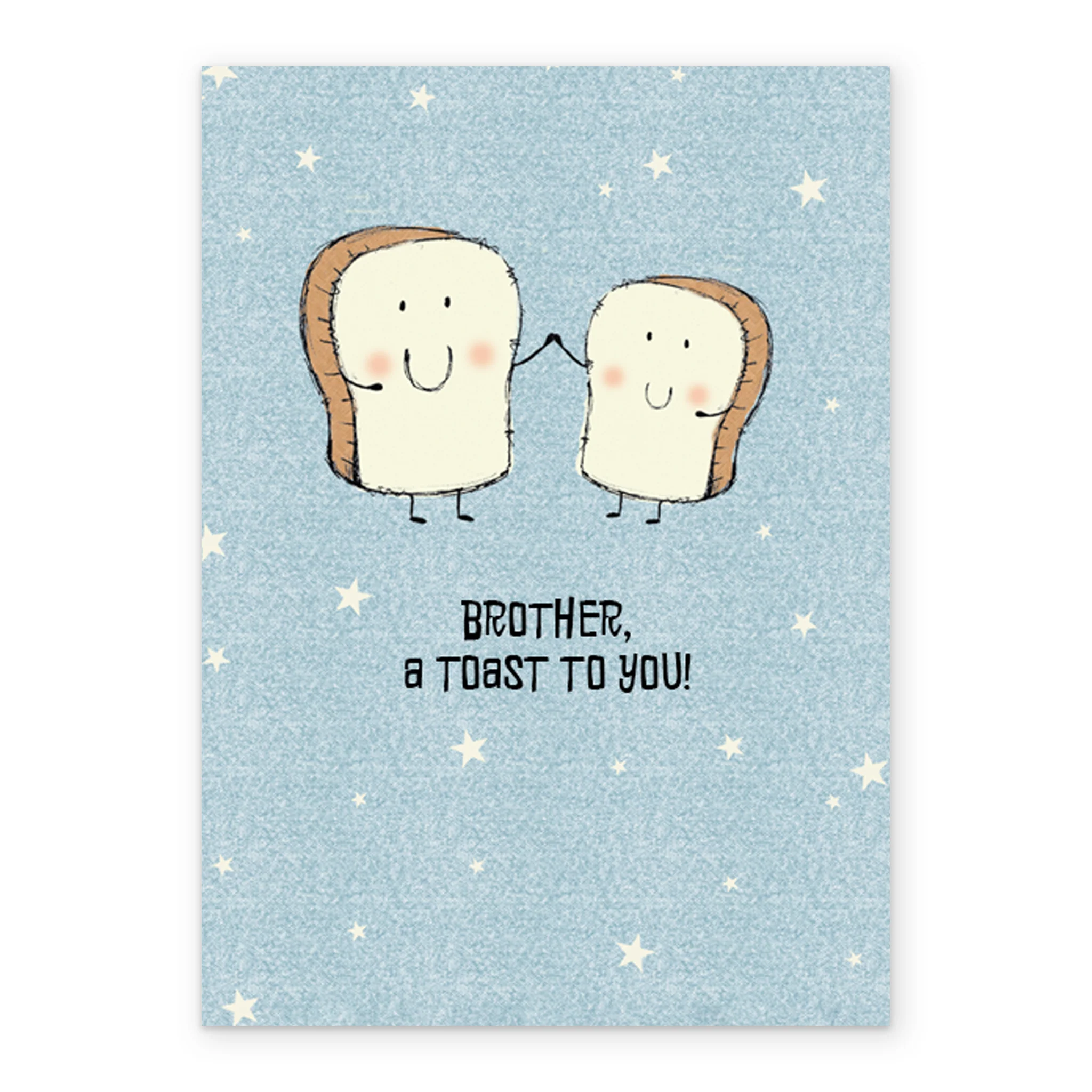 Personalised Funny Bread Brother Card - Image 2