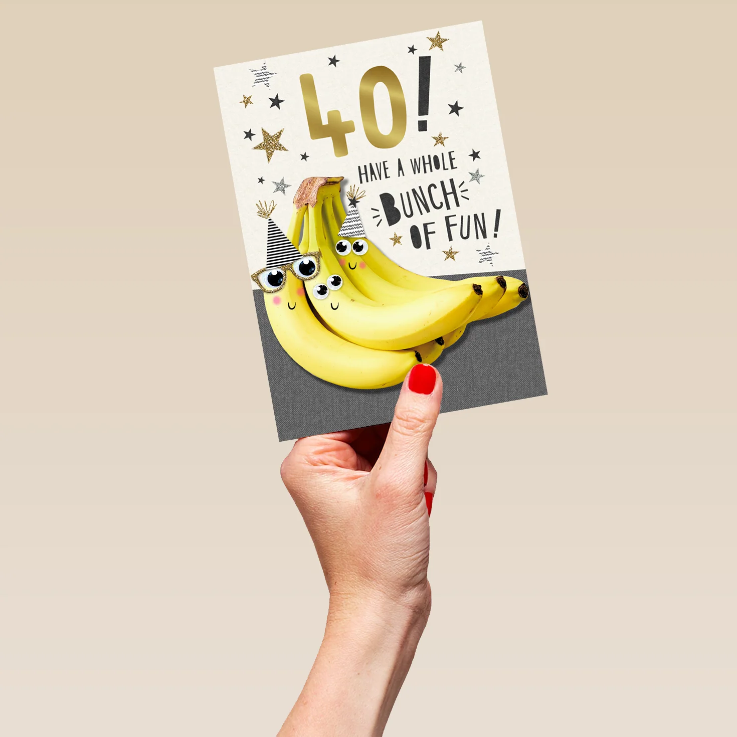 Personalised Funny Bunch Of Fun 40th Birthday Card - Image 5