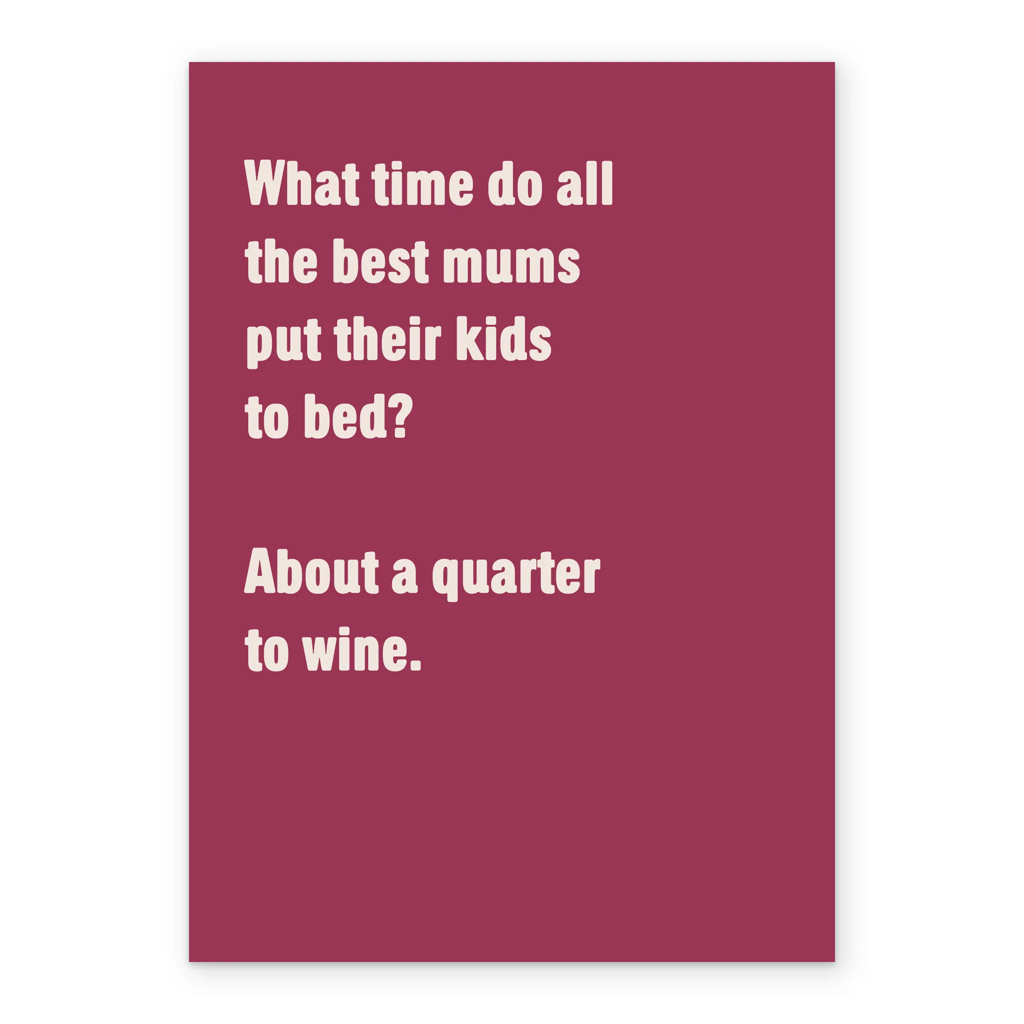 Personalised Funny Caption Dealing With Drama Mother's Day Card - Image 2