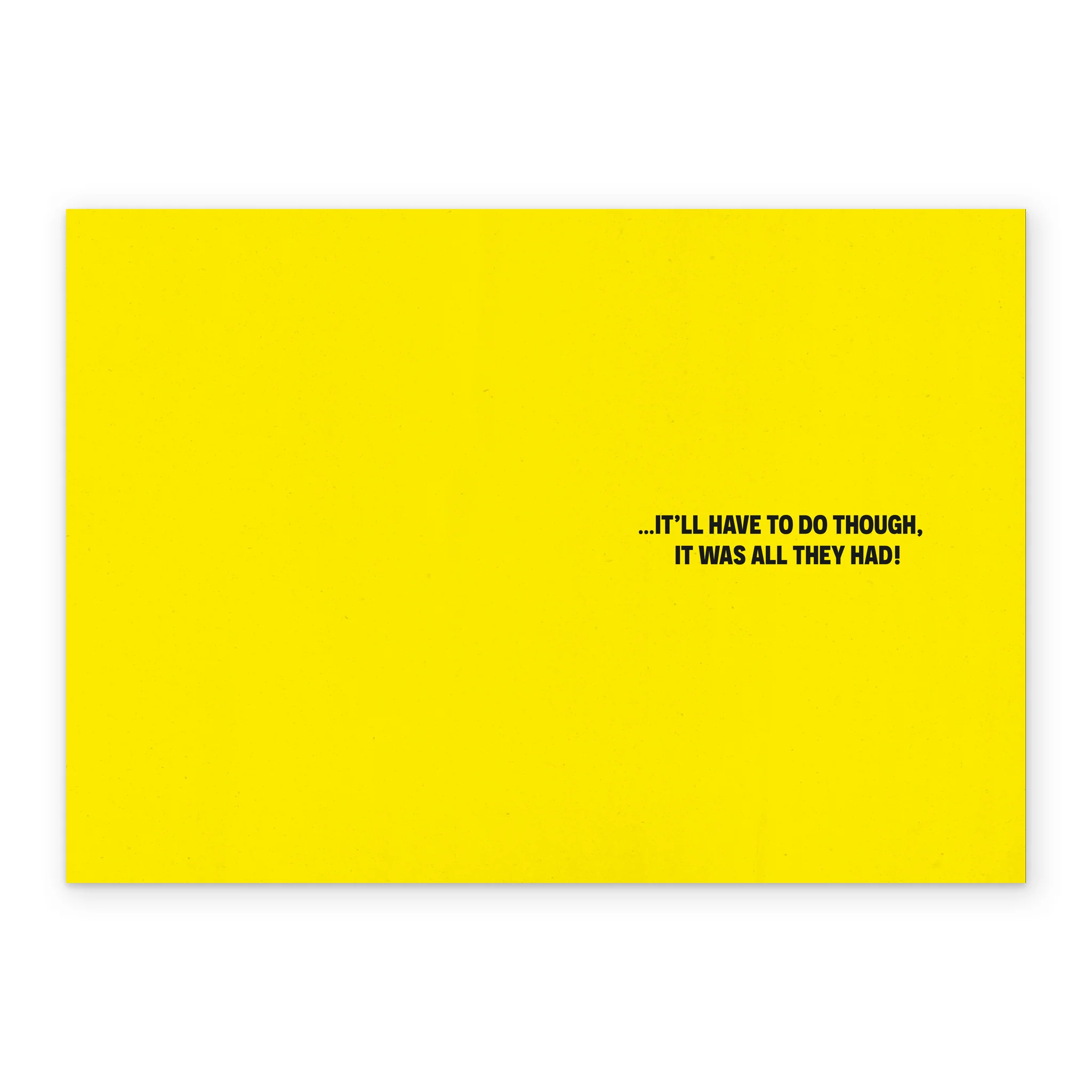 Personalised Funny Caption Zebra Card - Image 3