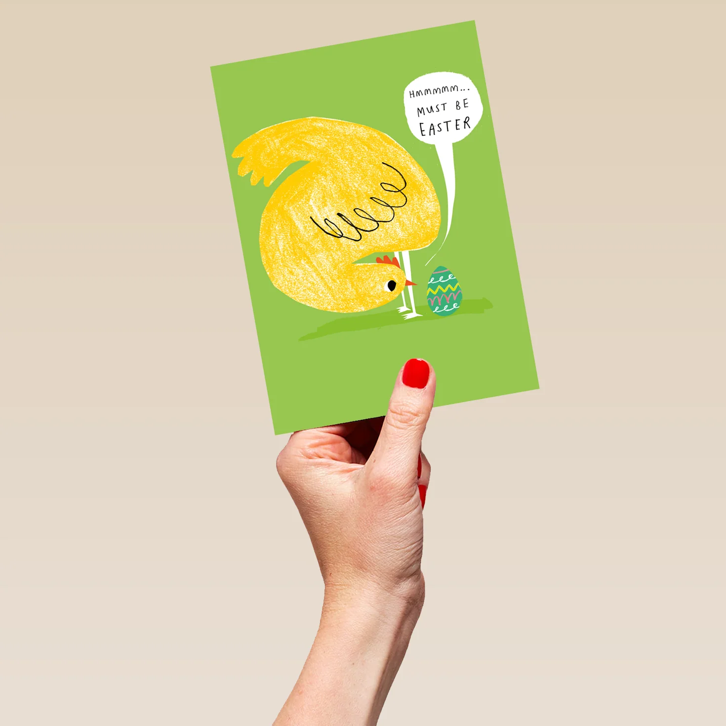 Personalised Funny Chicken Egg Easter Card - Image 5