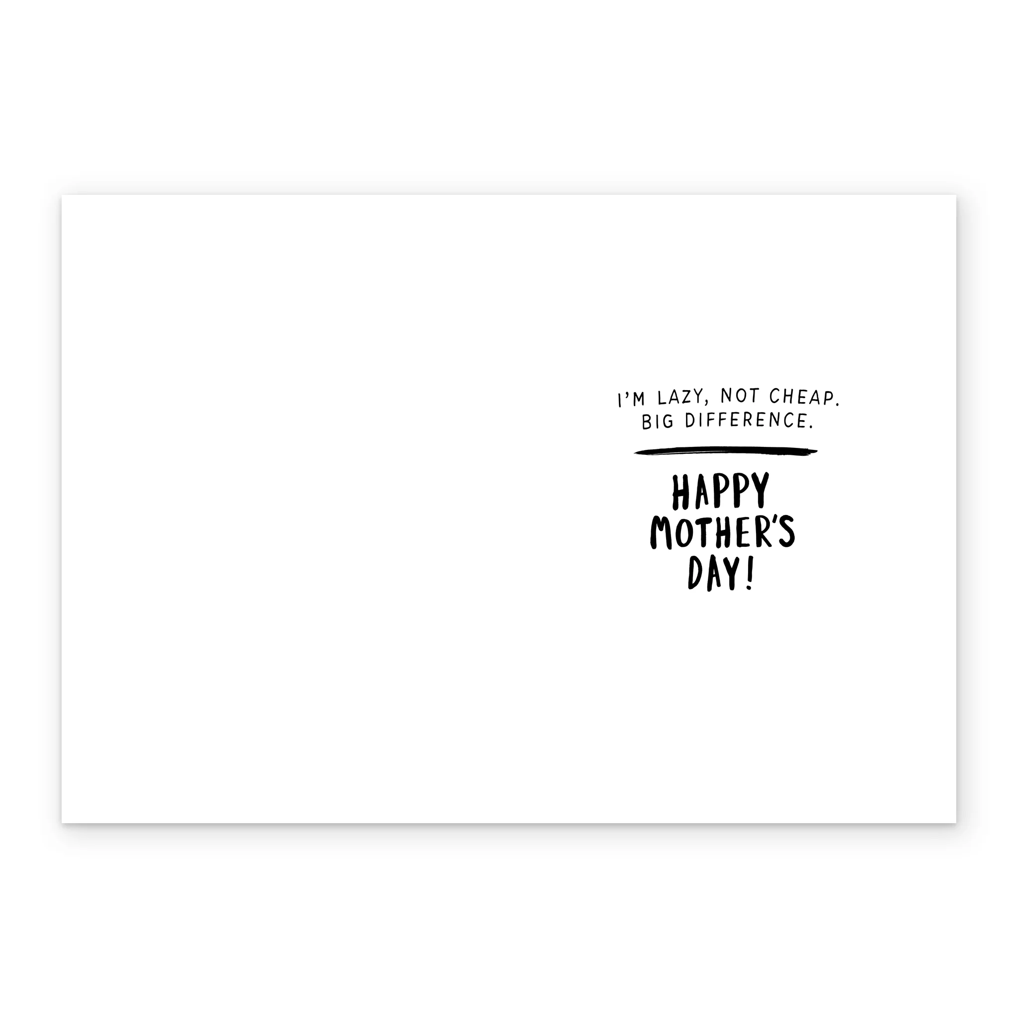 Personalised Funny Didn't Grab Cheapest Mother's Day Card - Image 3