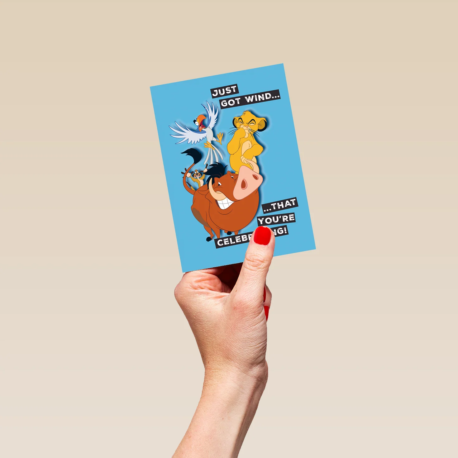 Personalised Funny Disney The Lion King Birthday Card - Image 4