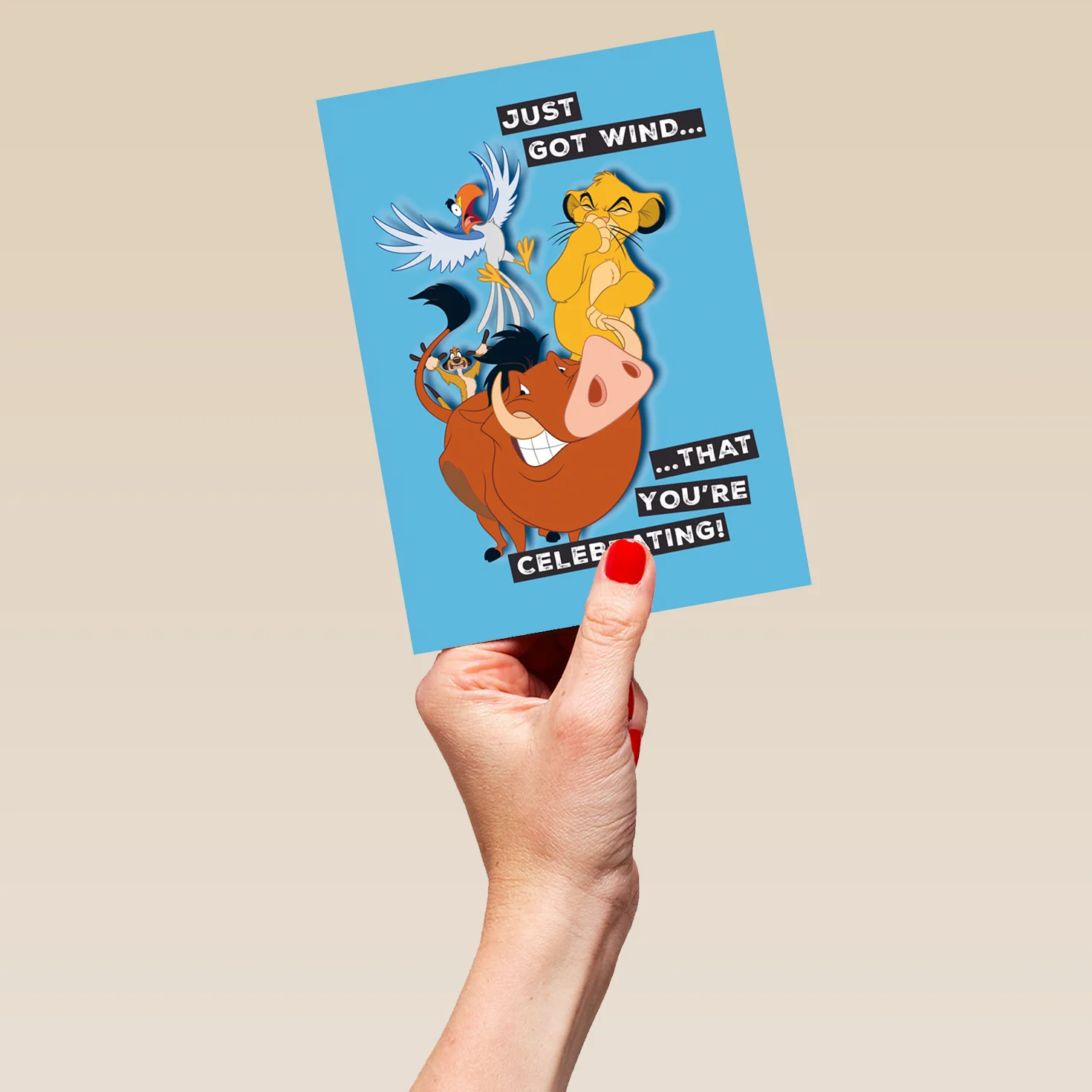Personalised Funny Disney The Lion King Birthday Card - Image 5