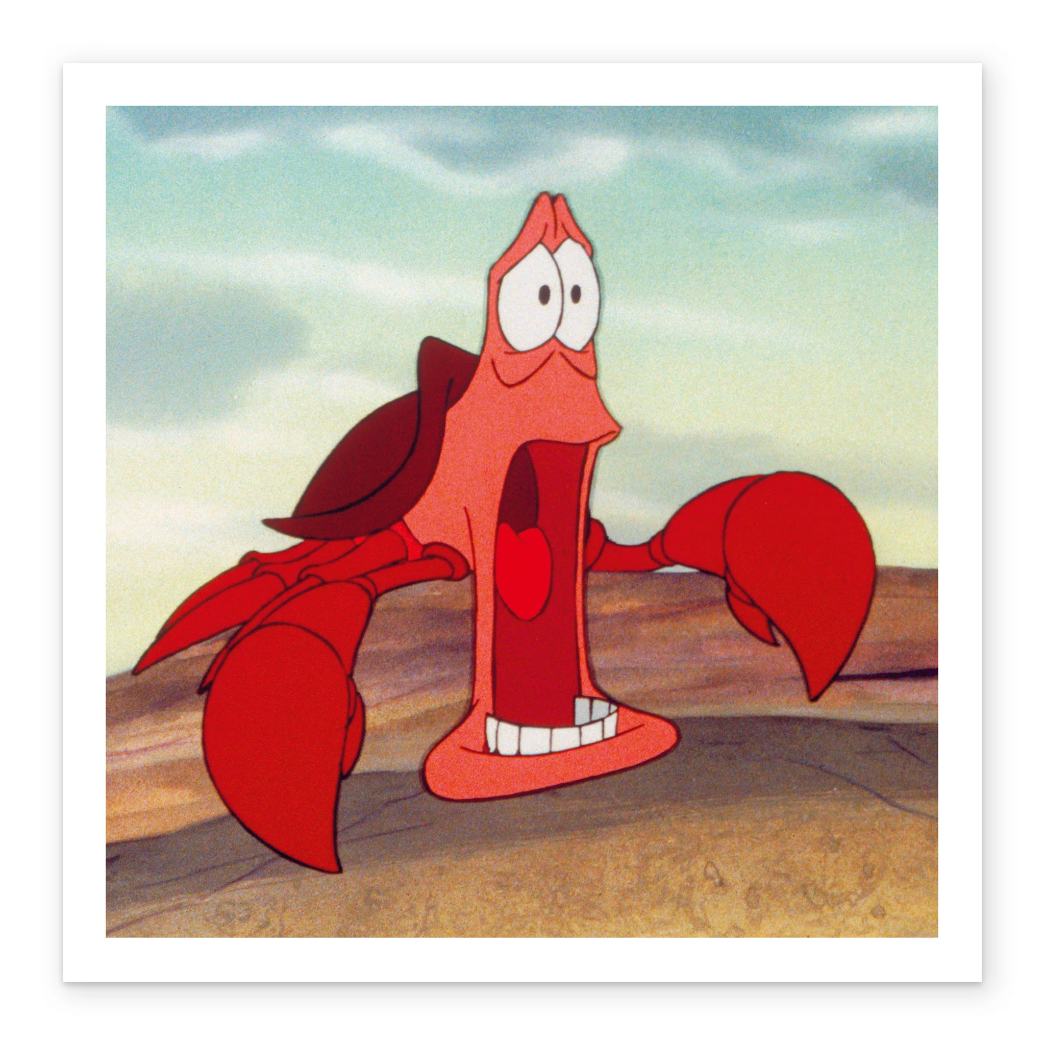Personalised Funny Disney The Little Mermaid Sebastian Greeting Card - Image 2