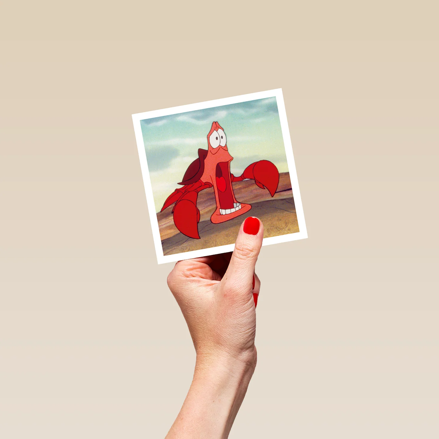 Personalised Funny Disney The Little Mermaid Sebastian Greeting Card - Image 4
