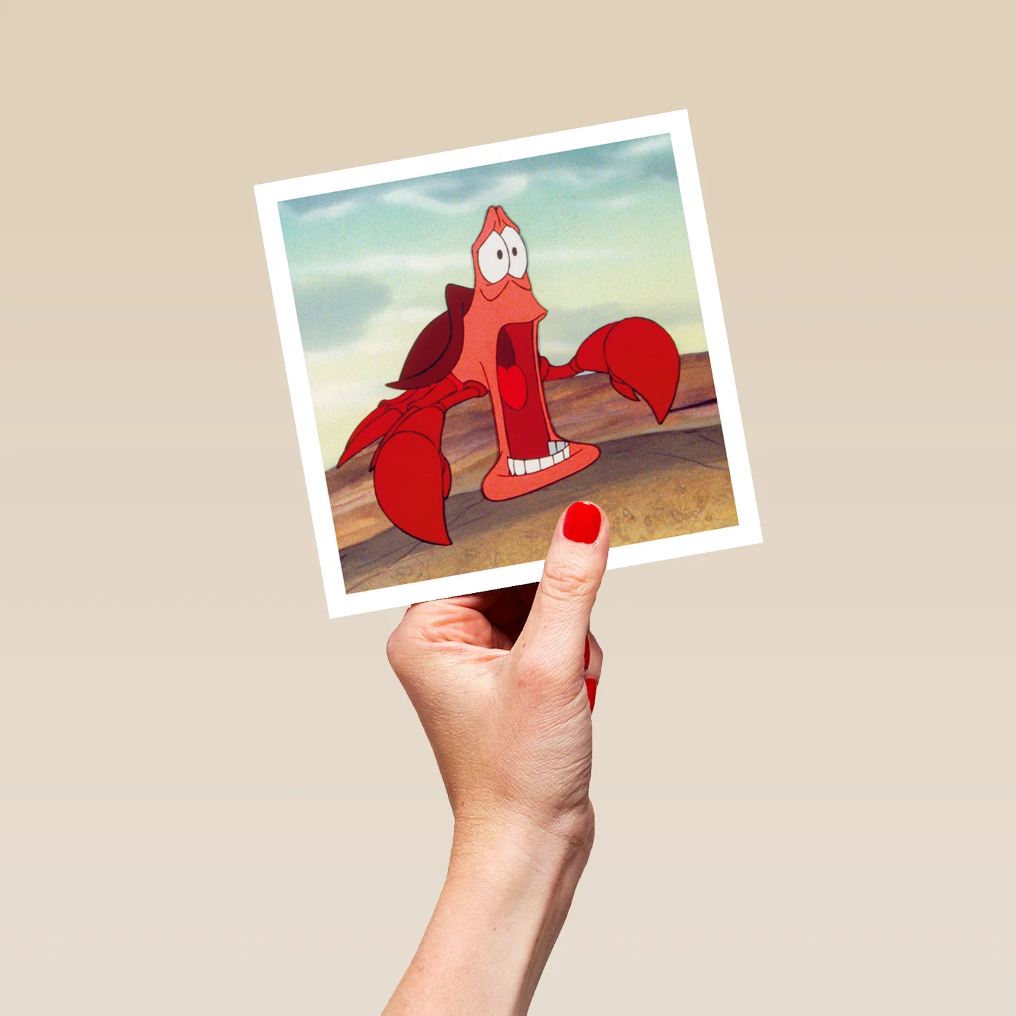 Personalised Funny Disney The Little Mermaid Sebastian Greeting Card - Image 5