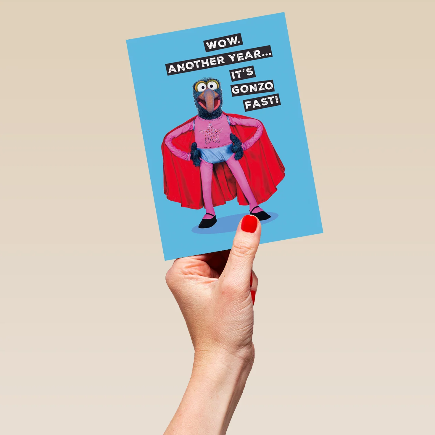 Personalised Funny Disney The Muppets Gonzo Birthday Card - Image 5