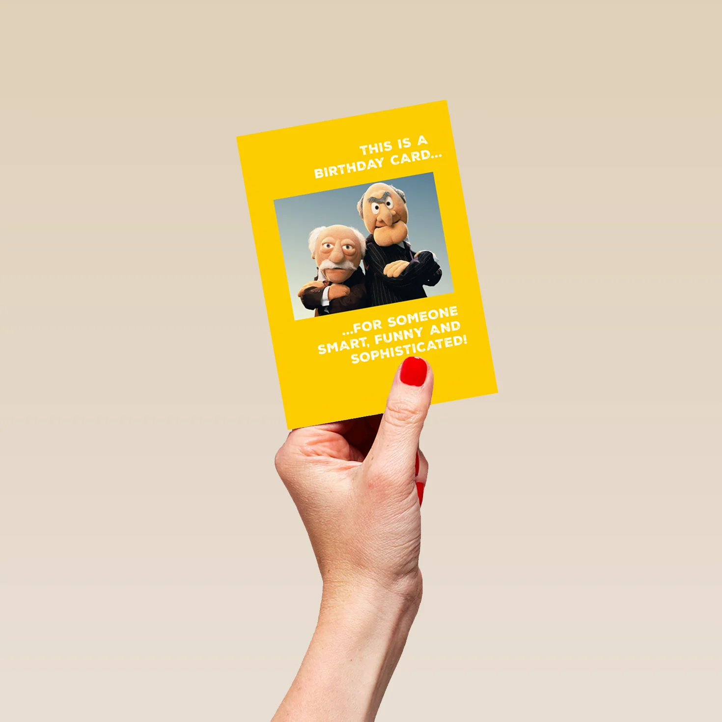 Personalised Funny Disney The Muppets Statler & Waldorf Birthday Card - Image 4