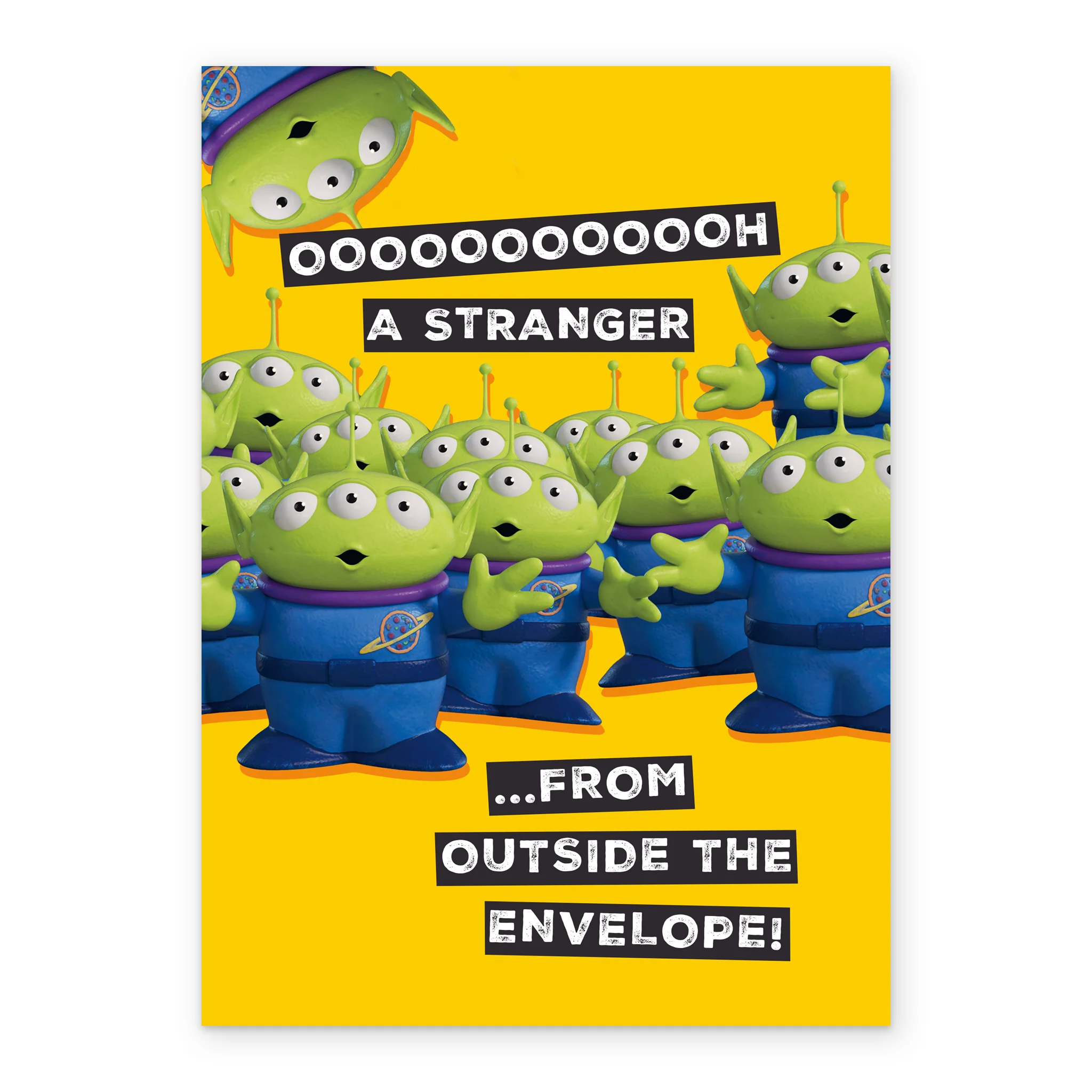 Personalised Funny Disney Toy Story Little Green Men Birthday Card - Image 2