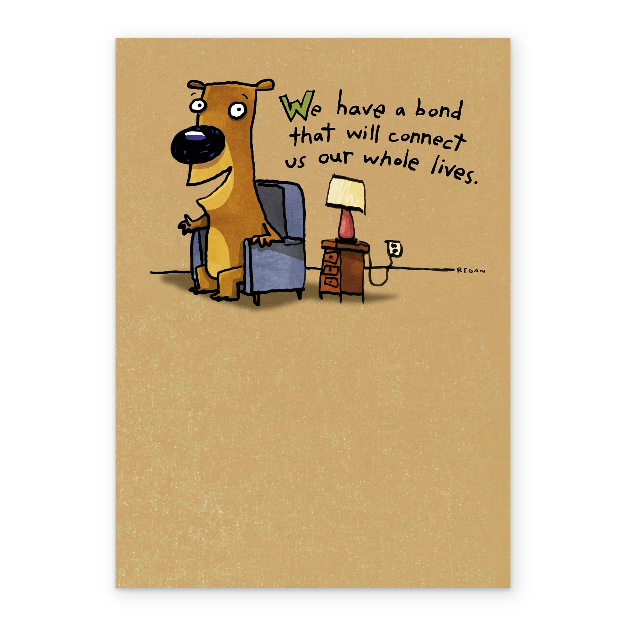 Personalised Funny Dog Birthday Card From Your Brother - Image 2