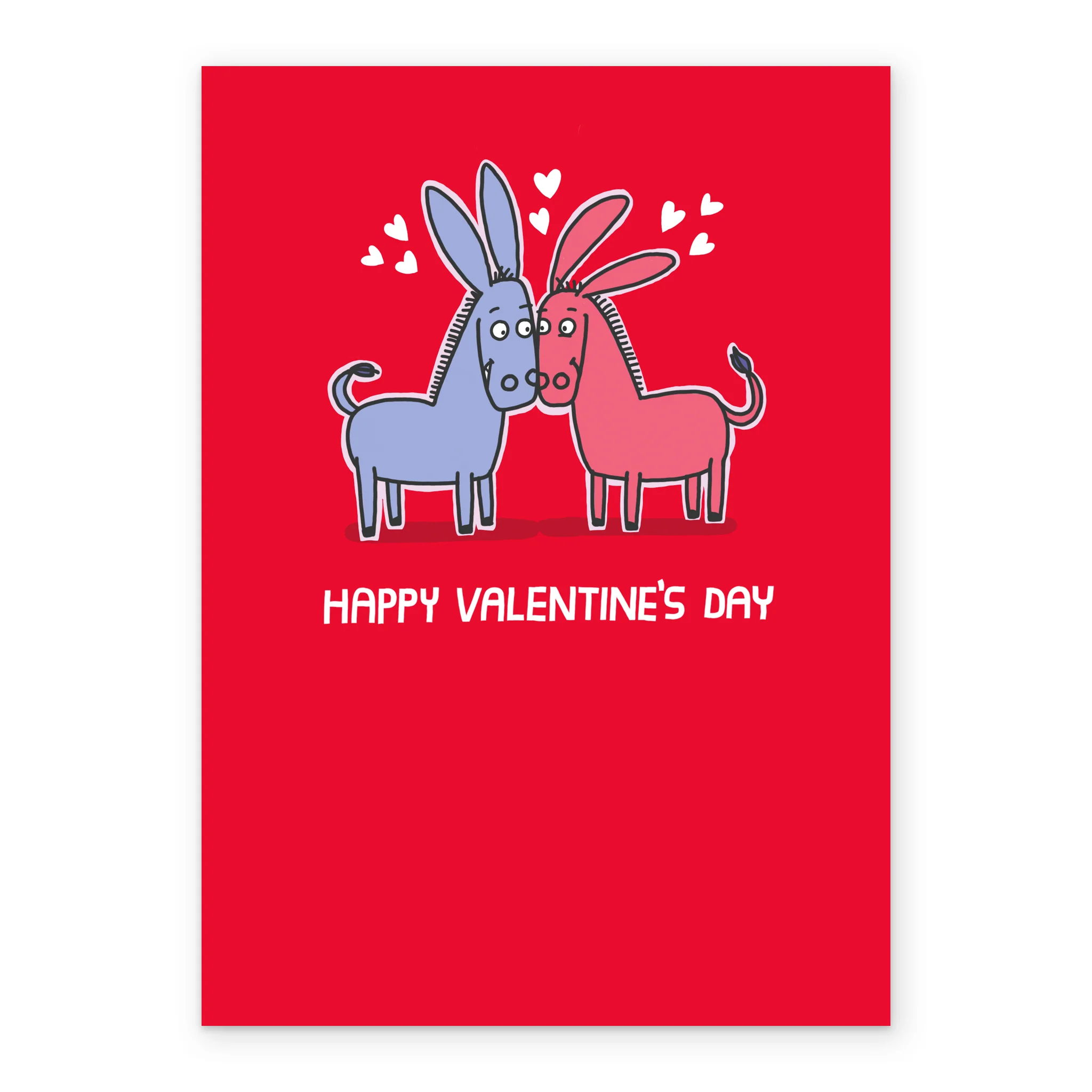 Personalised Funny Donkeys Valentine's Day Card - Image 2