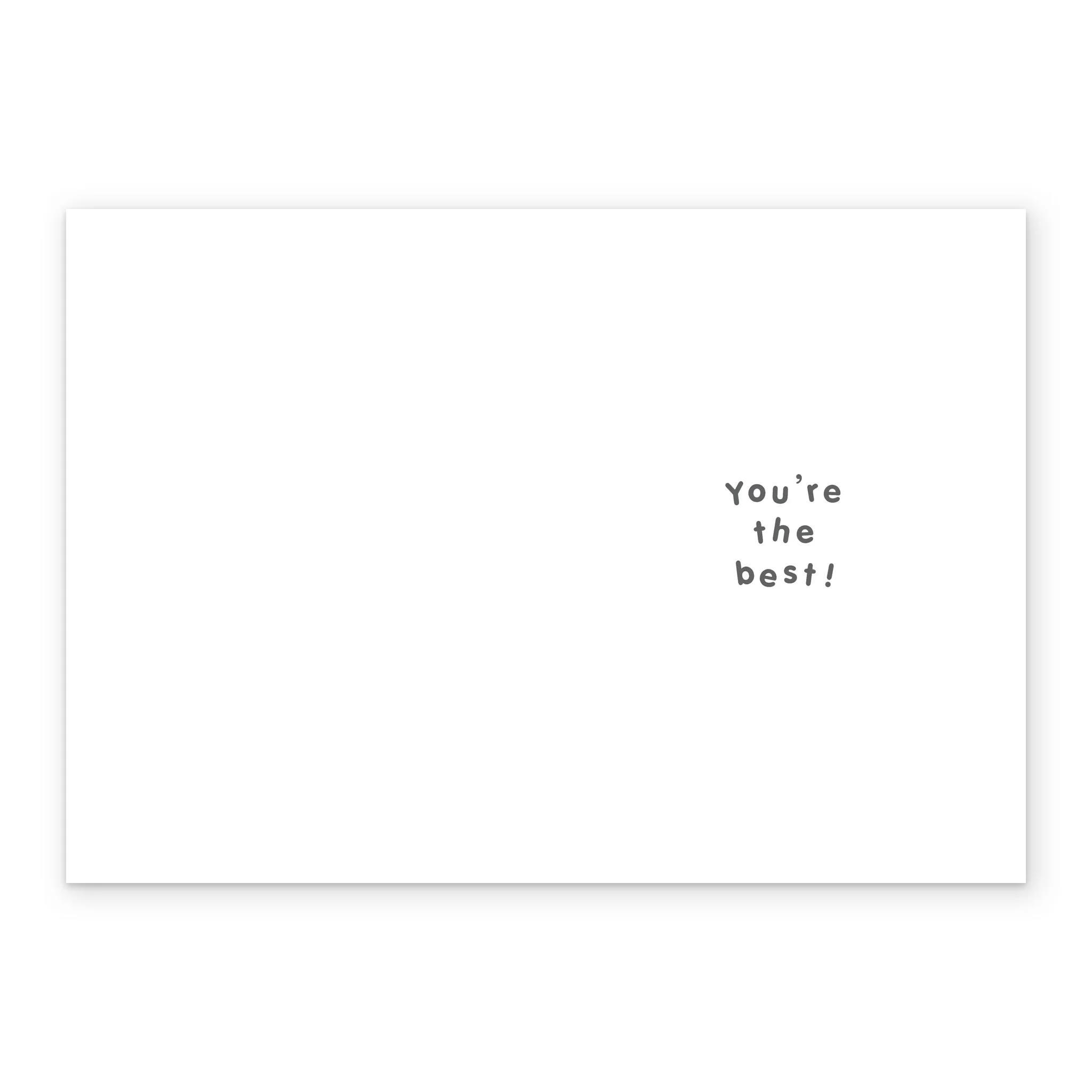 Personalised Funny Doughnuts Thank You Card - Image 3