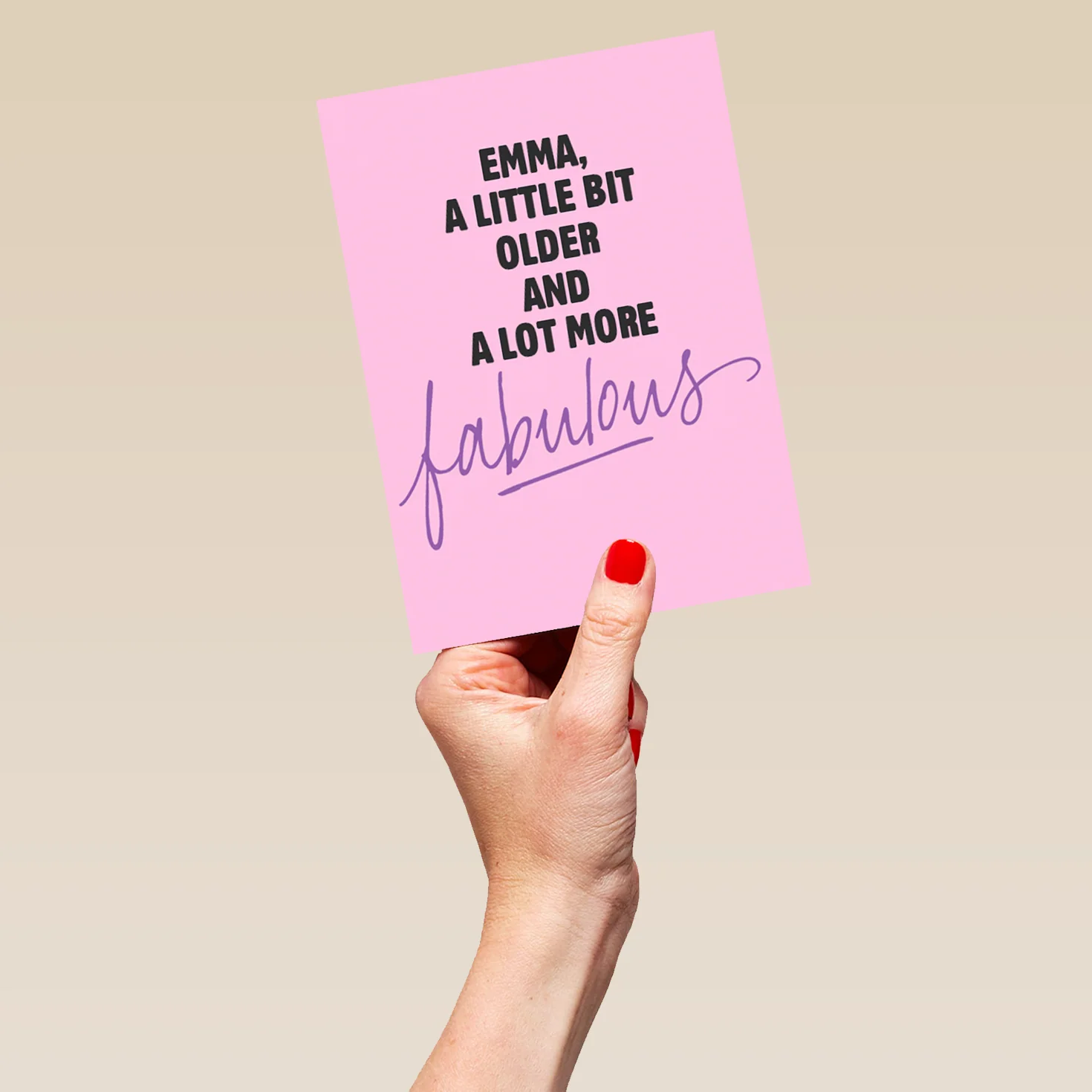 Personalised Funny Editable Birthday Card - Image 5