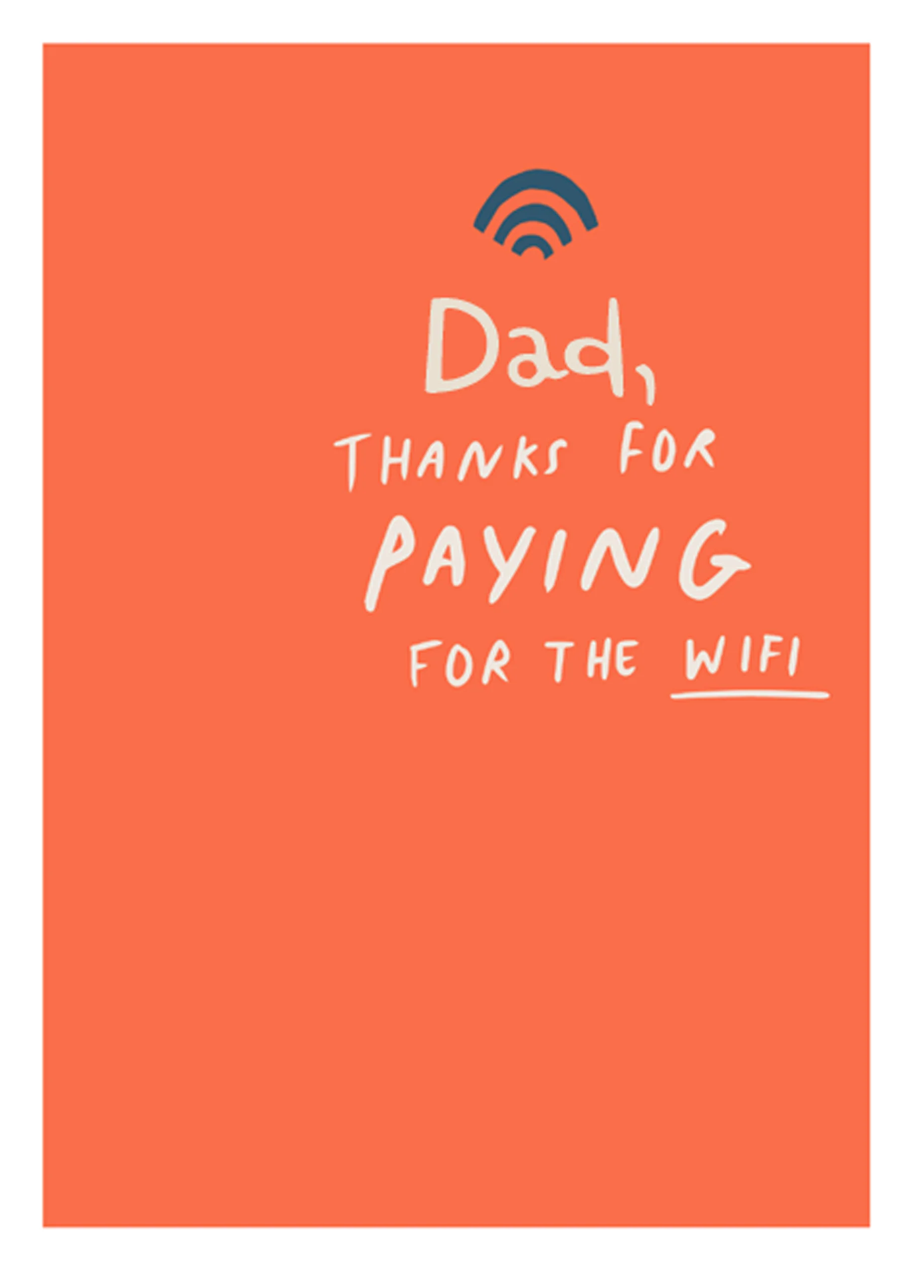 Personalised Funny Editable Card For Dad