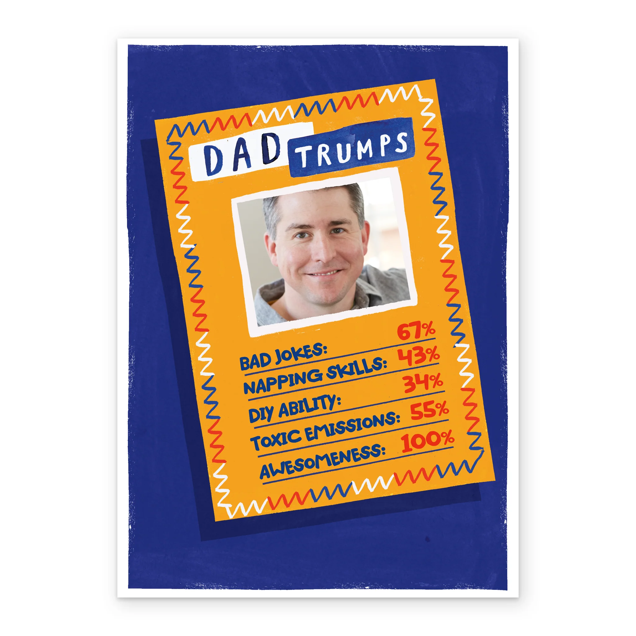 Personalised Funny Editable Father's Day Photo Card For Dad - Image 2