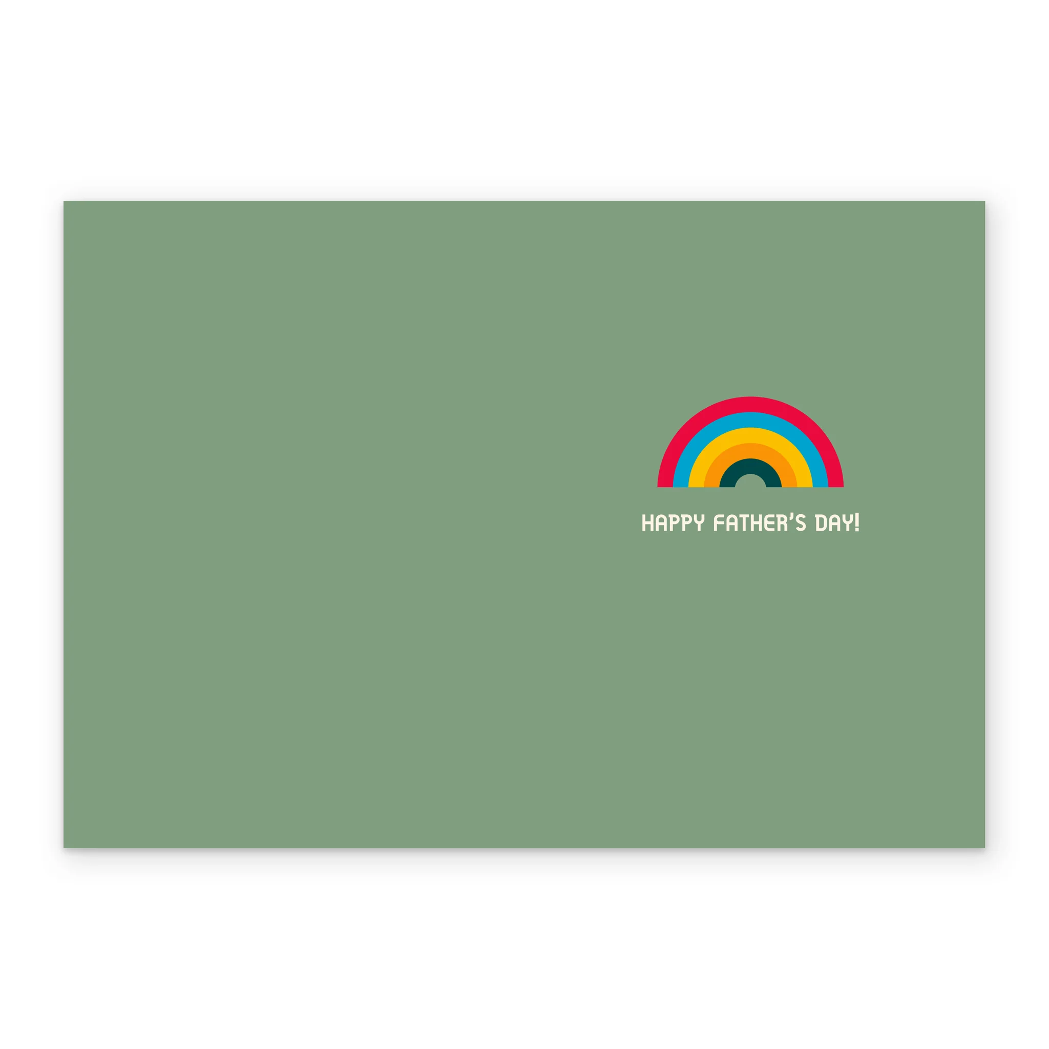 Personalised Funny Editable Rainbow Father's Day Card For Two Dads - Image 3