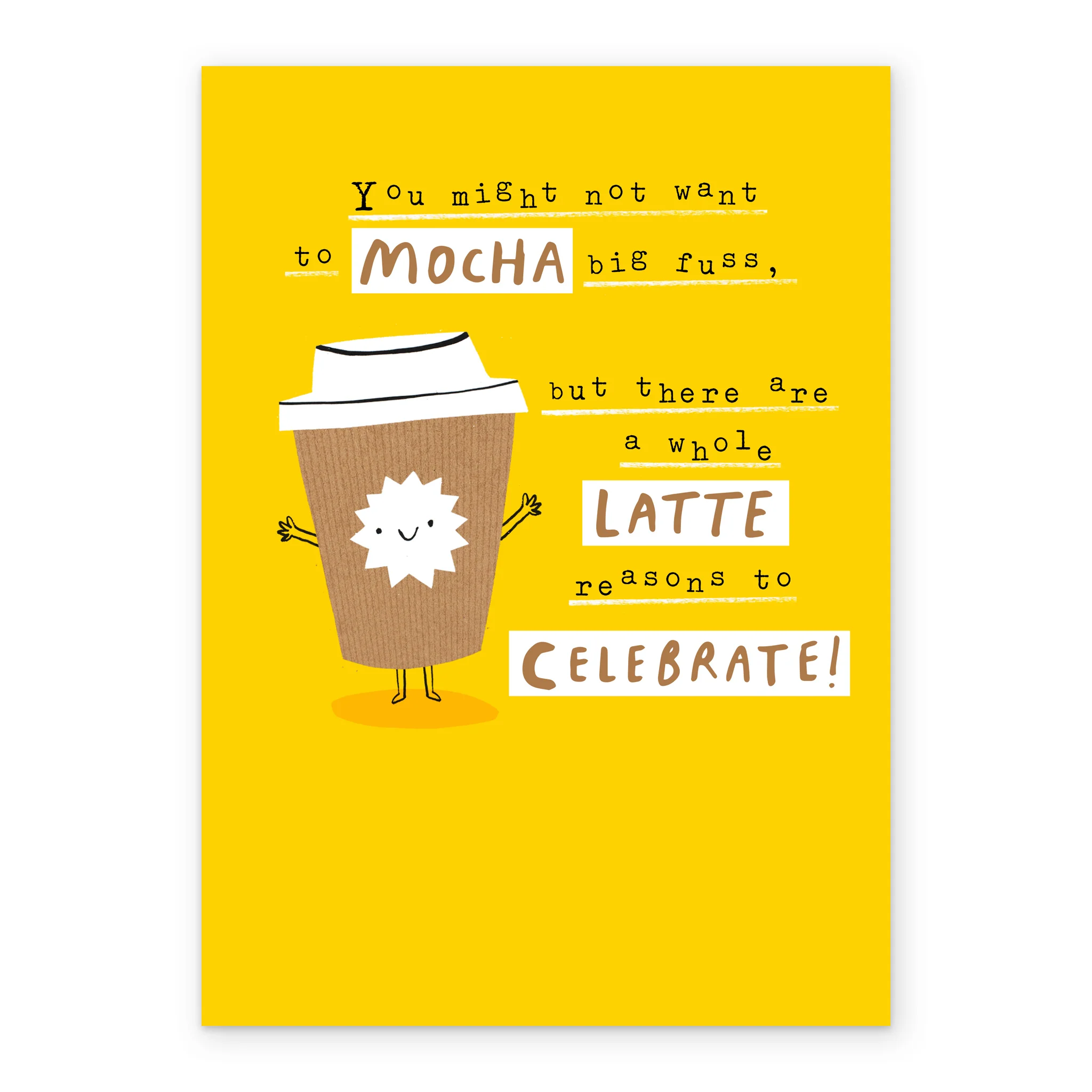 Personalised Funny Female Birthday Coffee Card - Image 2