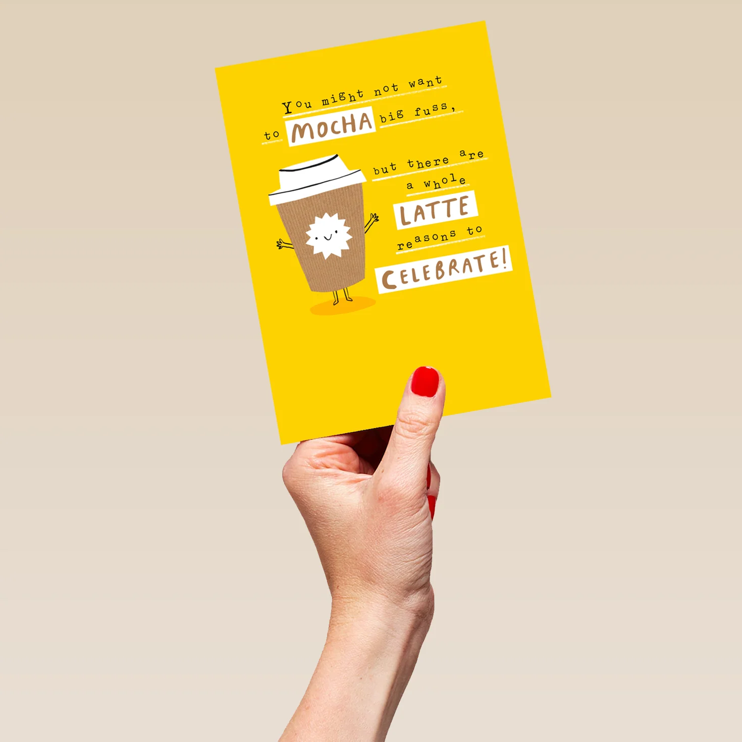 Personalised Funny Female Birthday Coffee Card - Image 5