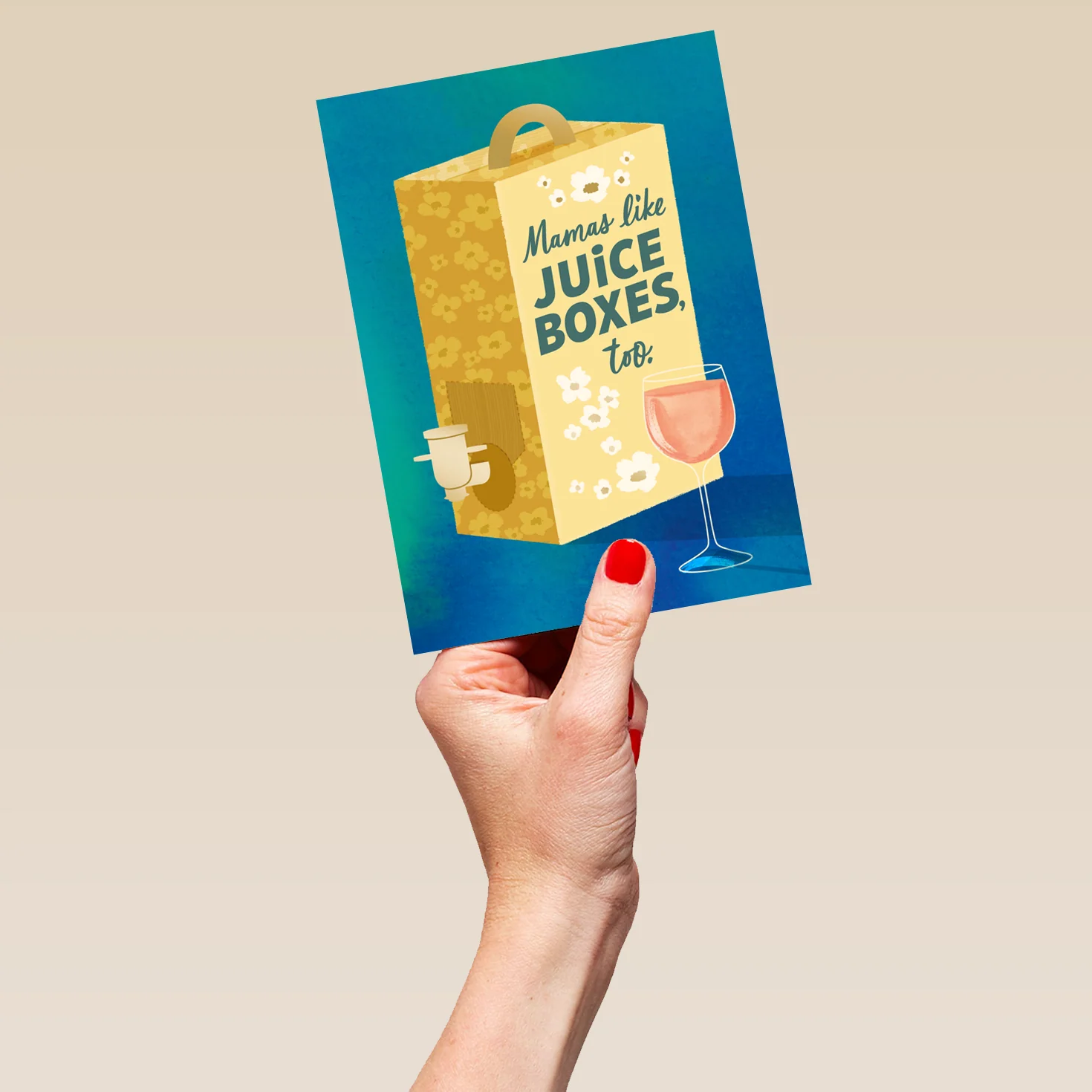 Personalised Funny Juice Box Mother's Day Card - Image 5