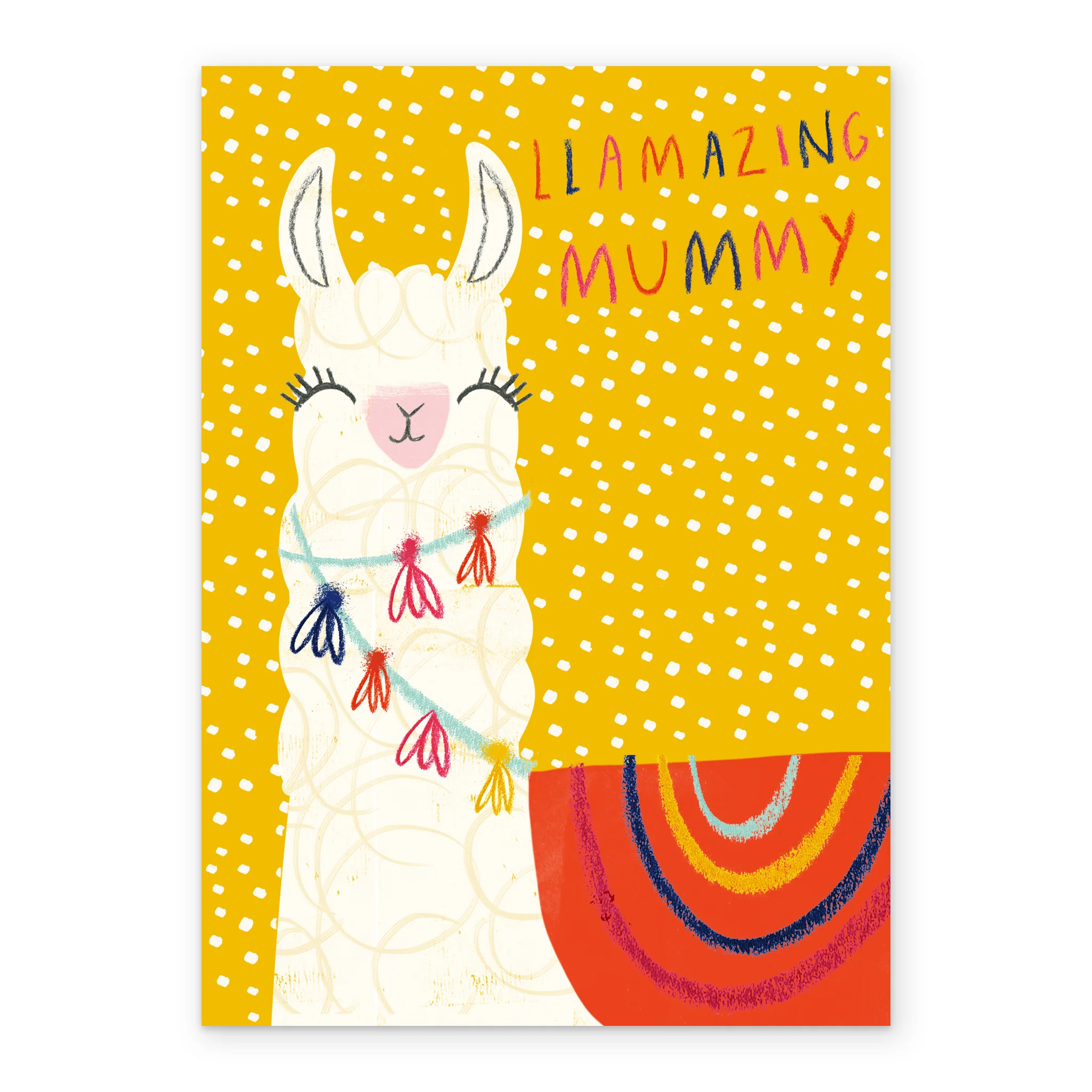 Personalised Funny Llama Mother's Day Card For Mummy - Image 2