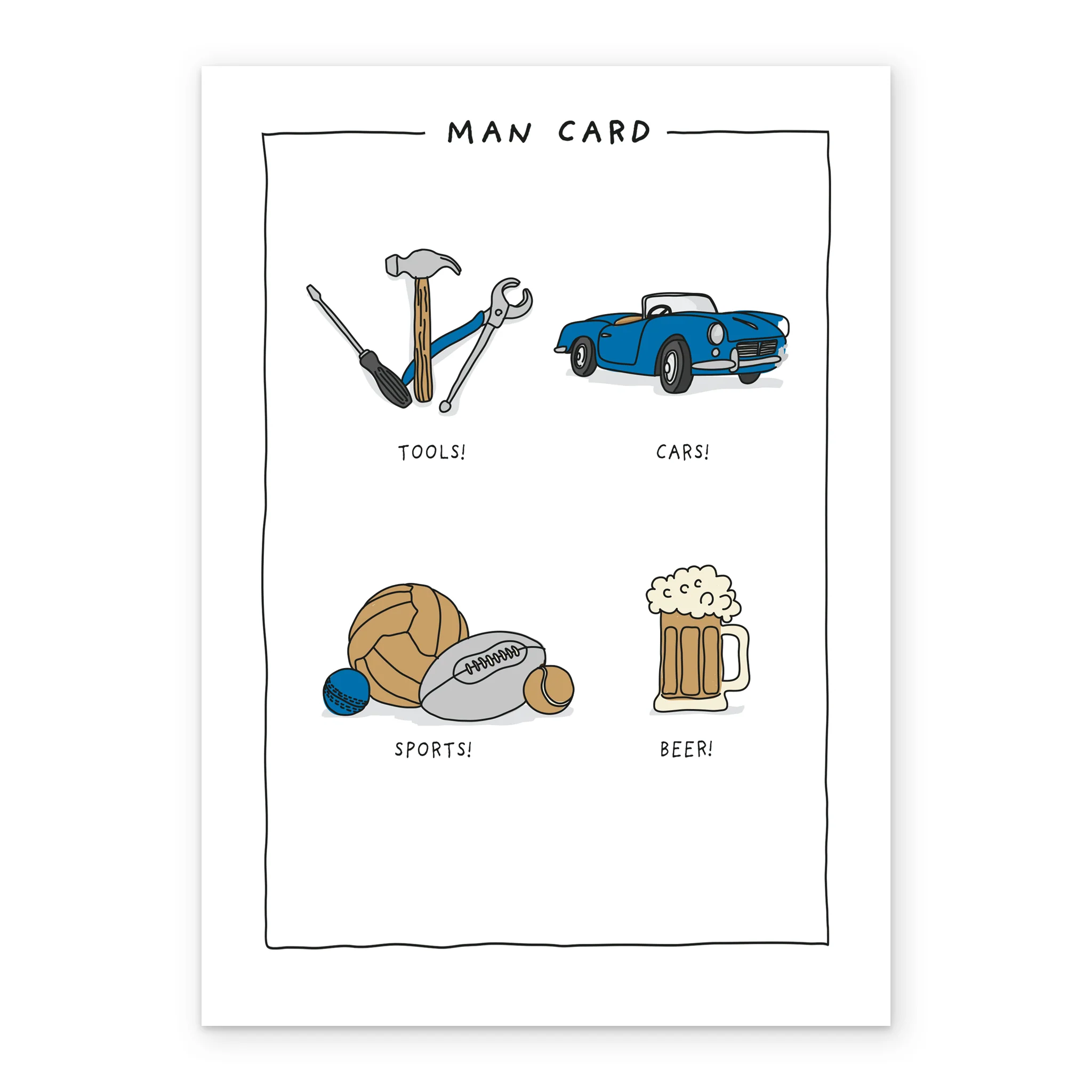 Personalised Funny Male Birthday Card - Image 2