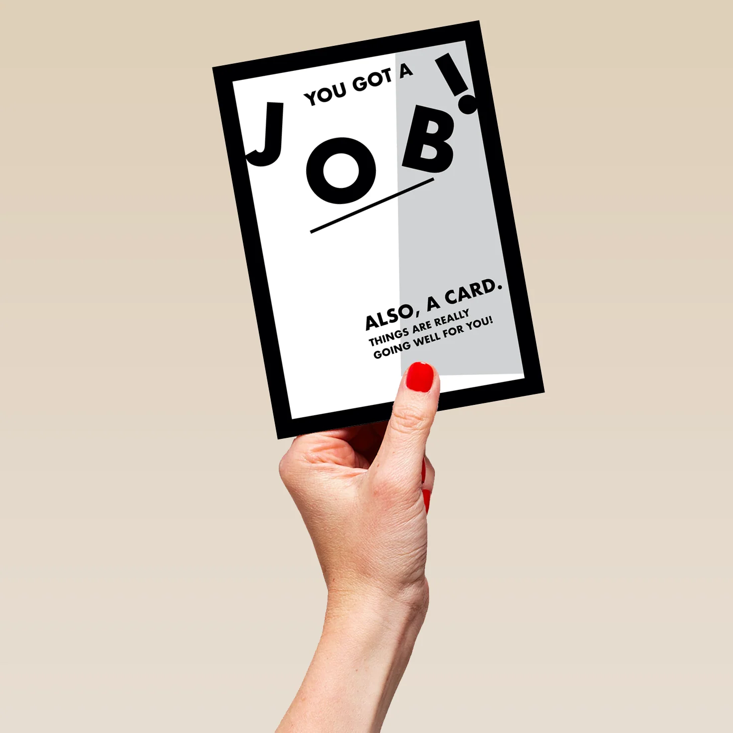 Personalised Funny New Job Card - Image 5