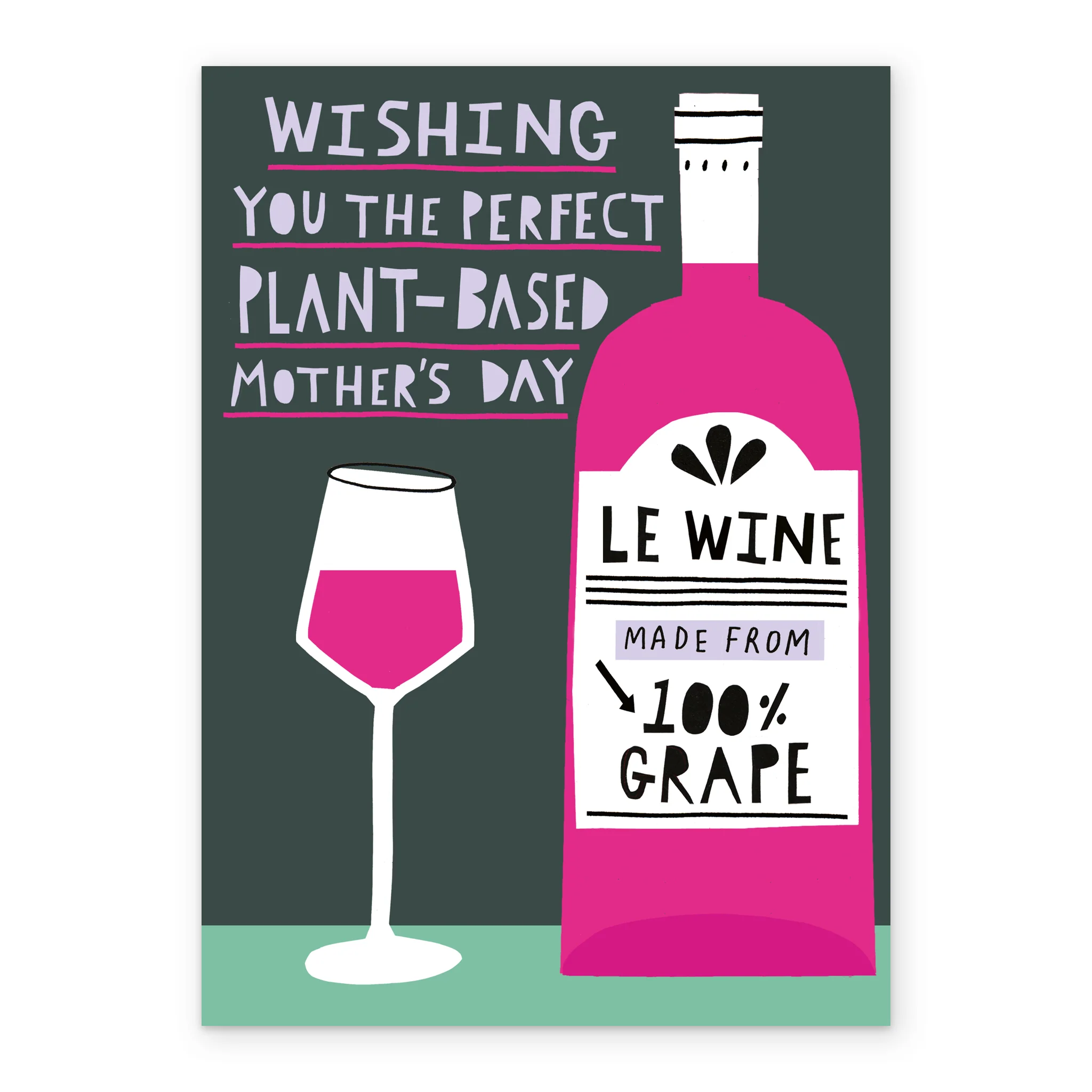 Personalised Funny Perfect Plant Based Mother's Day Card - Image 2
