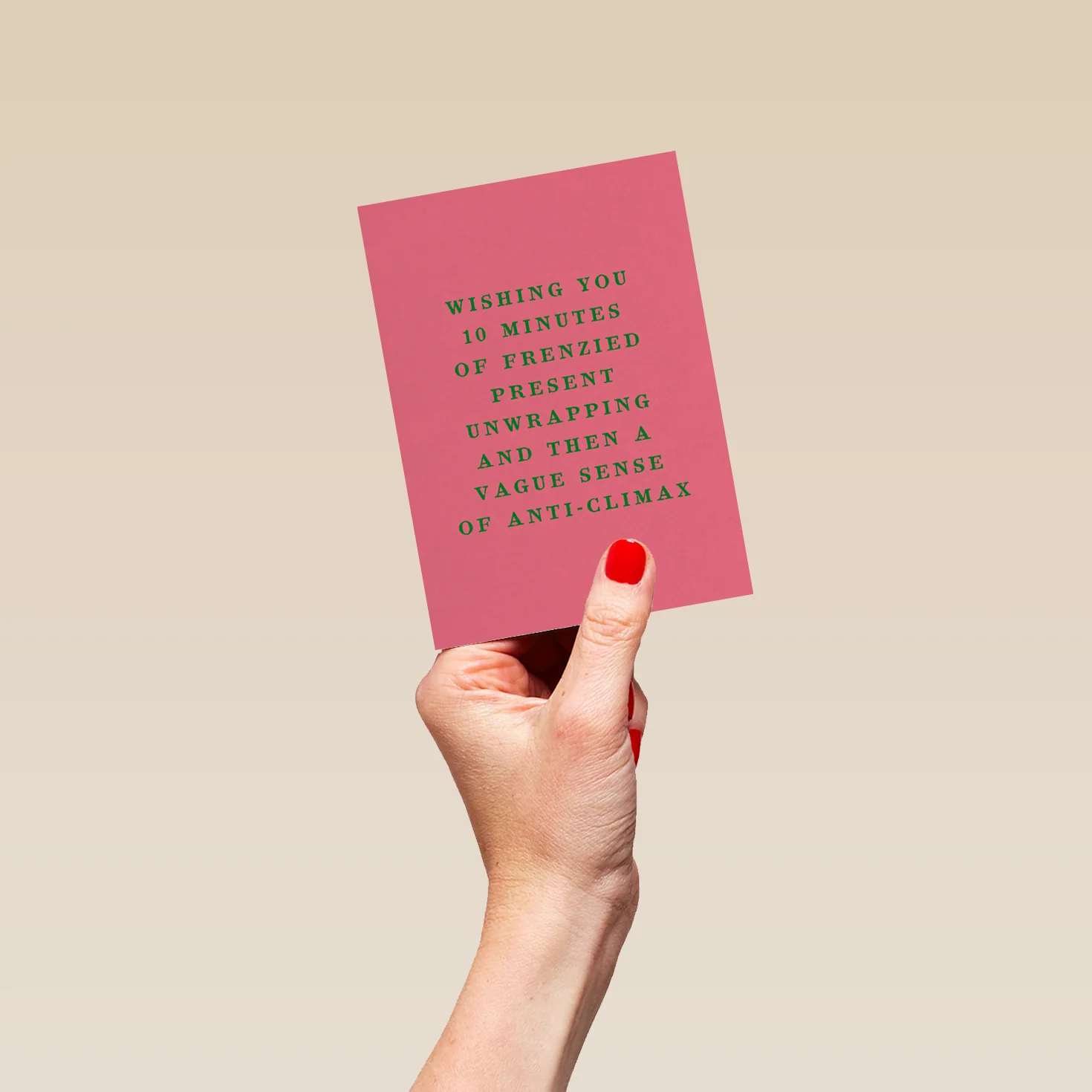 Personalised Funny Presents Unwrapping Christmas Card - Image 4