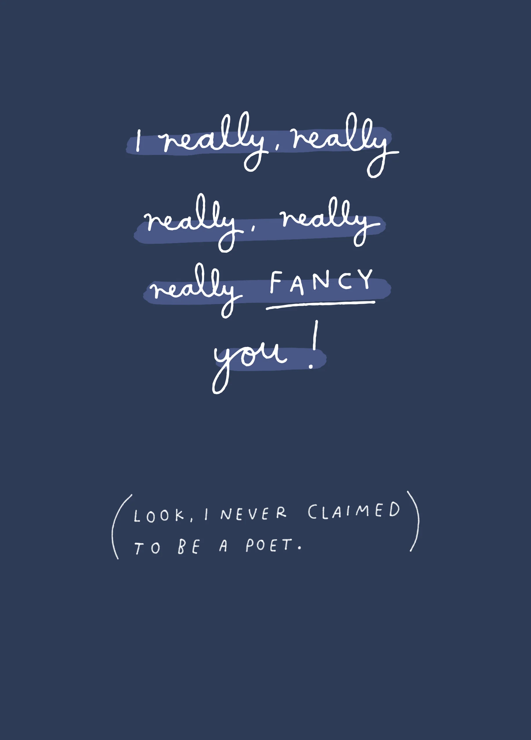 Personalised Funny Really Really Fancy You Valentine's Day Card