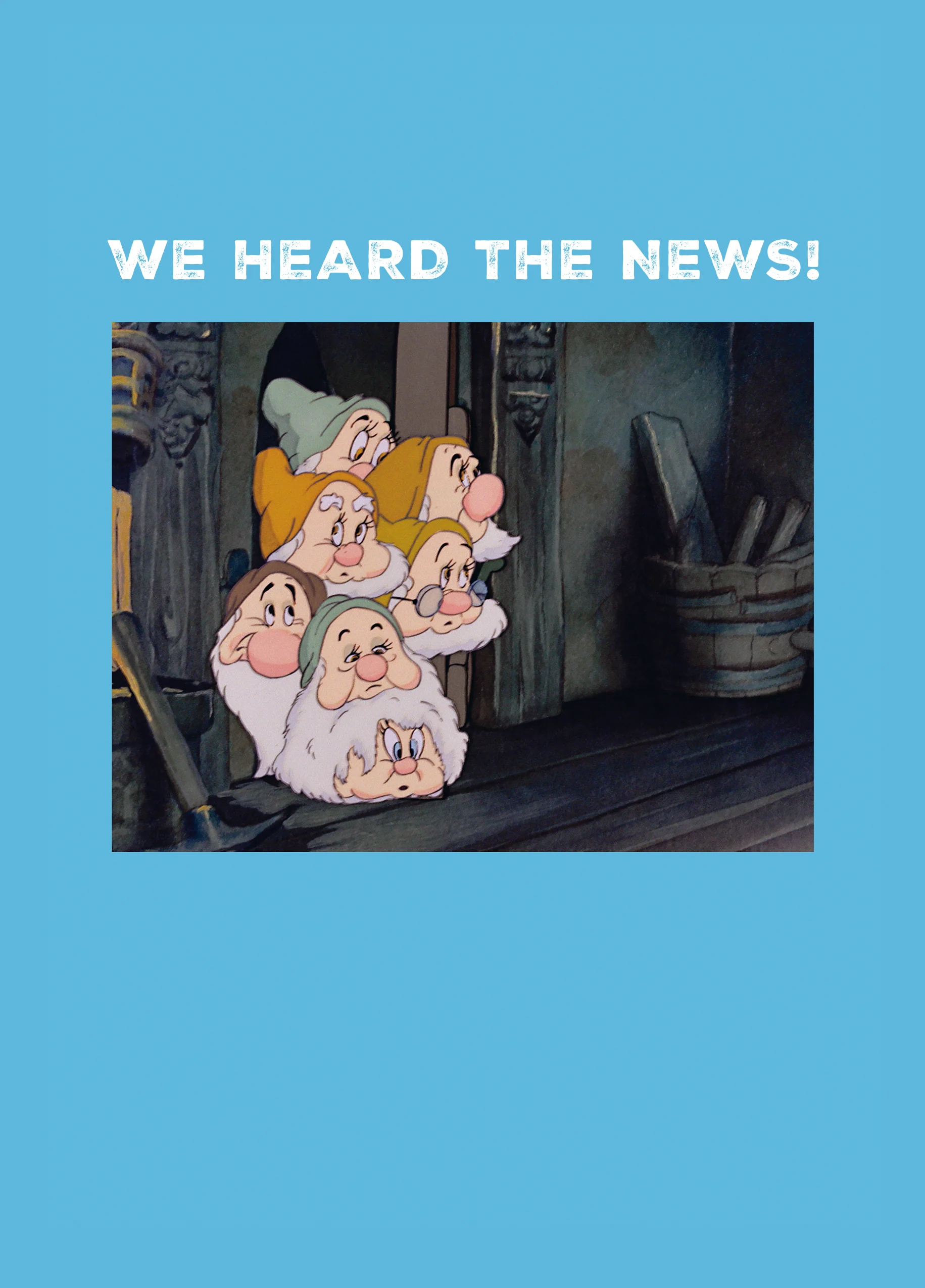 Personalised Funny Snow White & The Seven Dwarves Congratulations Card