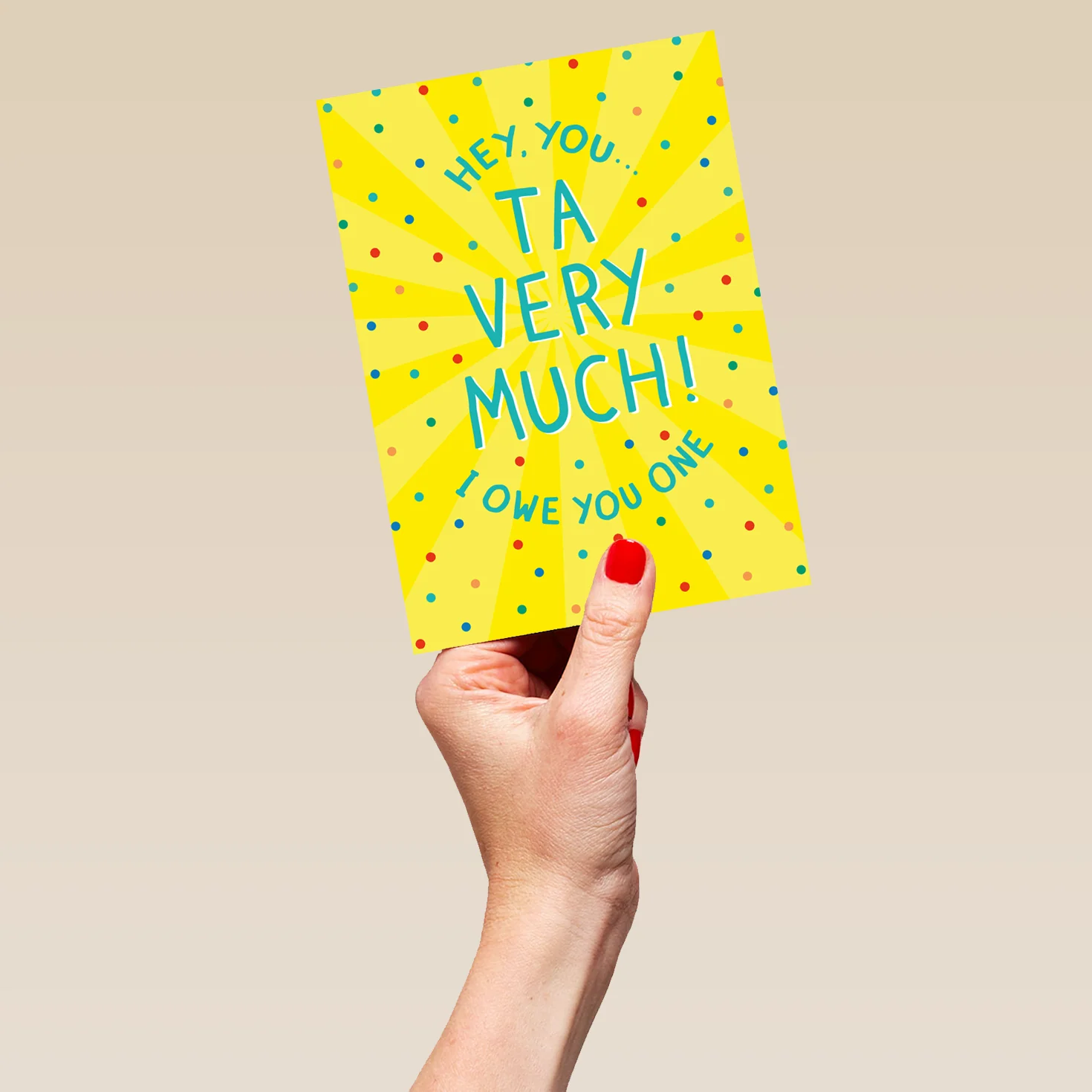 Personalised Funny Ta Very Much Thank You Card - Image 5