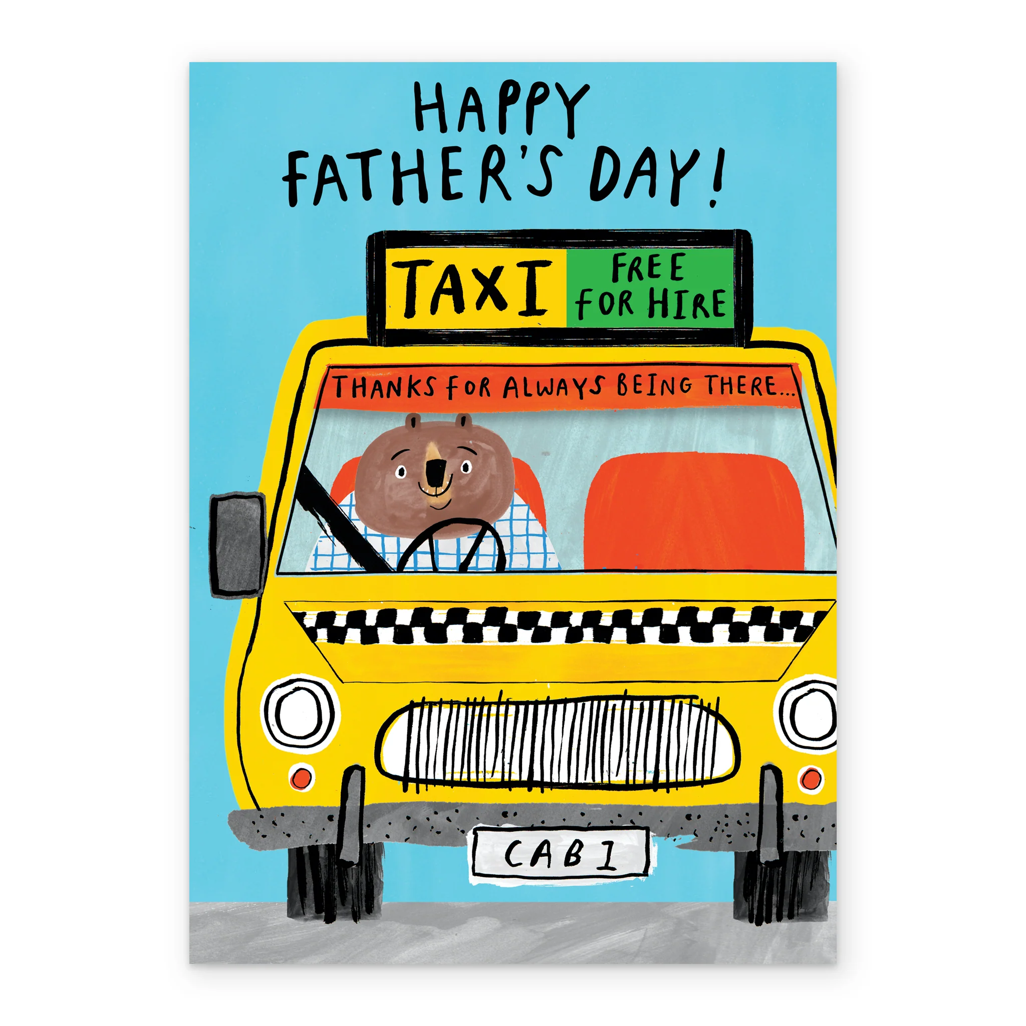 Personalised Funny Taxi Service Father's Day Card - Image 2