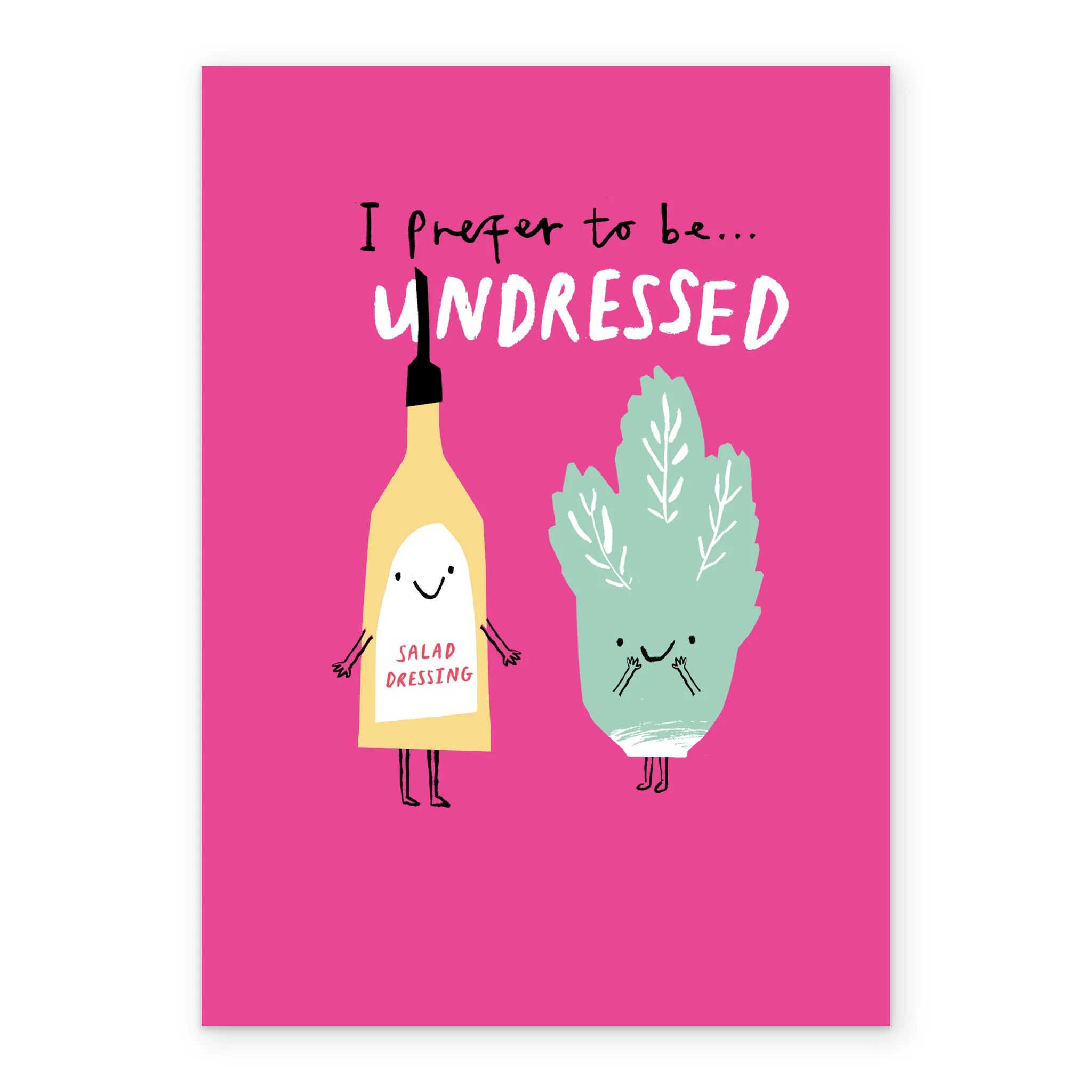 Personalised Funny Undressed Salad Valentine's Day Card - Image 2