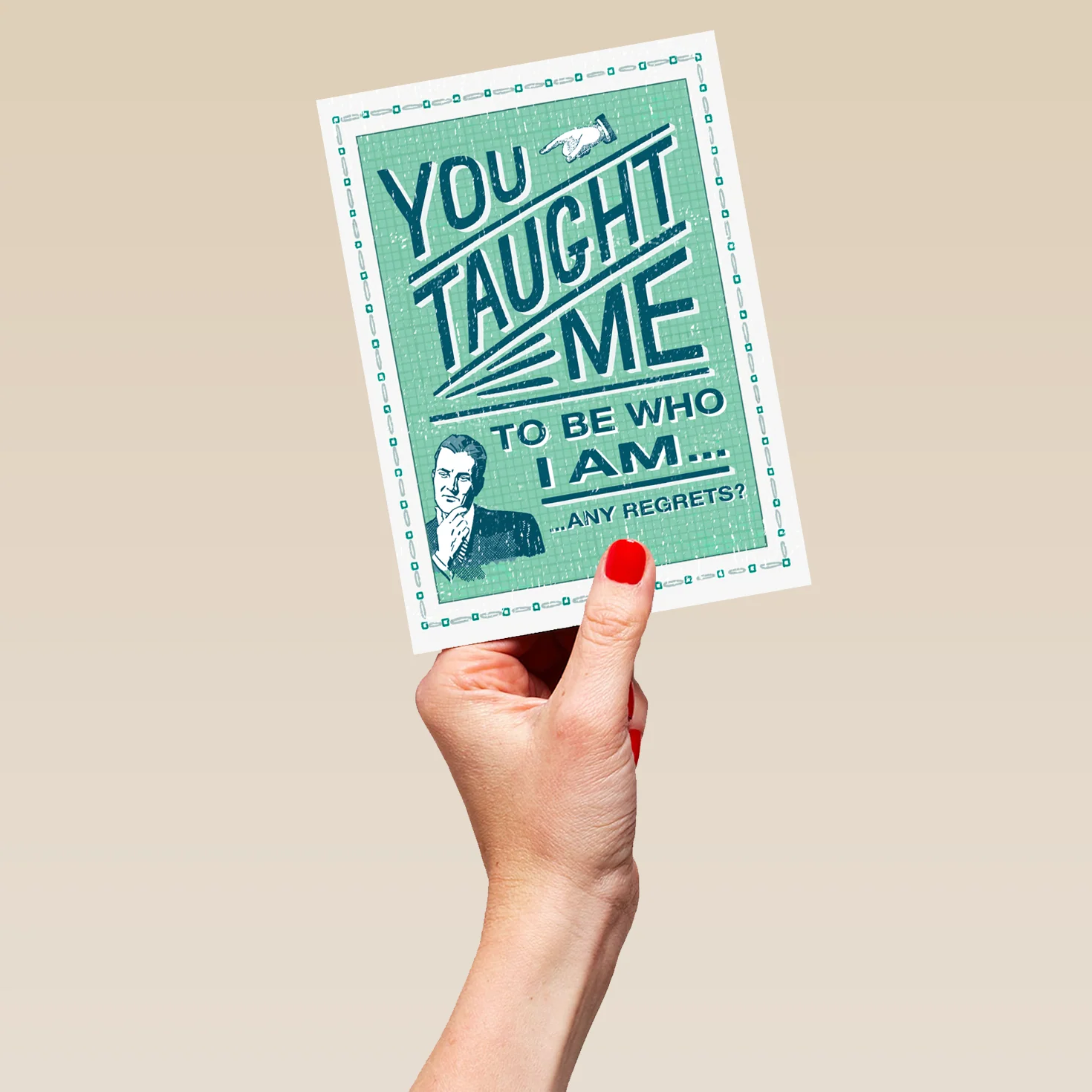 Personalised Funny Vintage Father's Day Card - Image 5