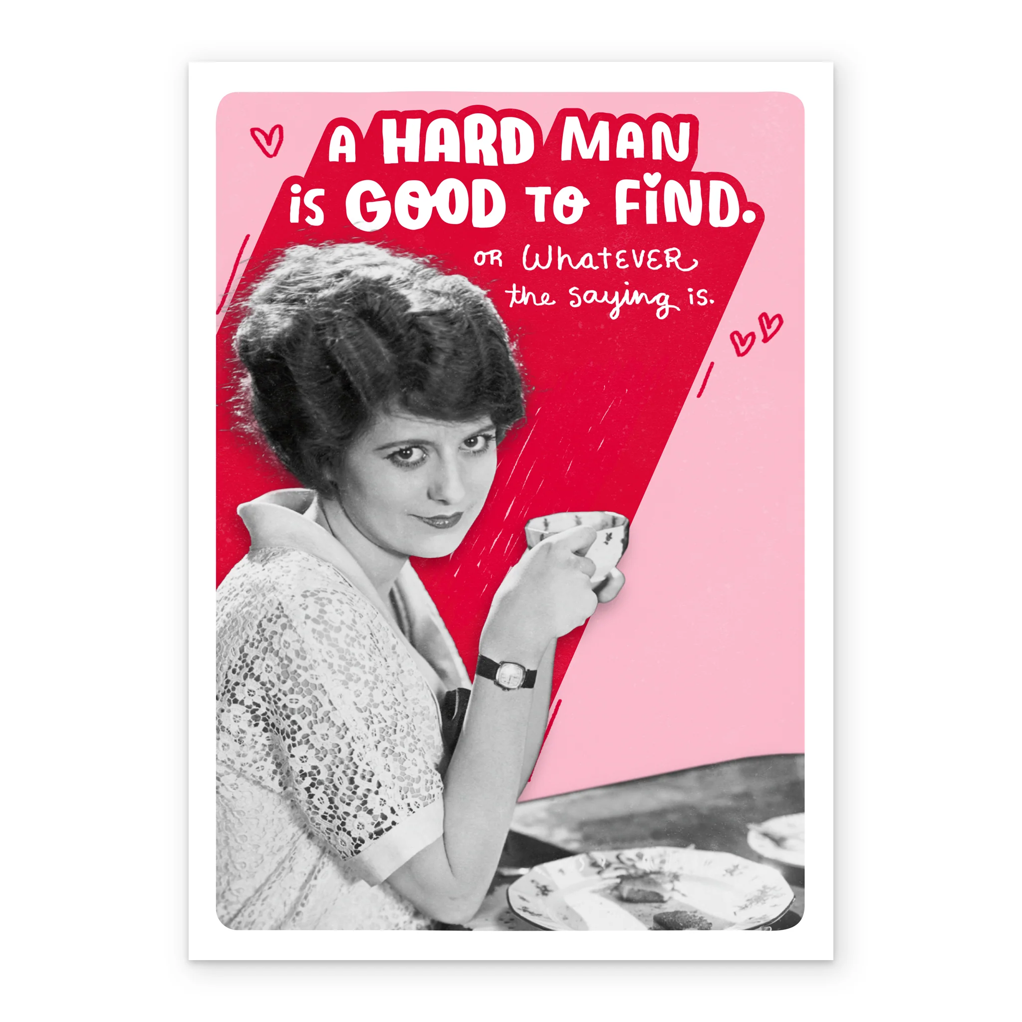 Personalised Funny Vintage-Style Photo Anti Valentine's Day Card - Image 2