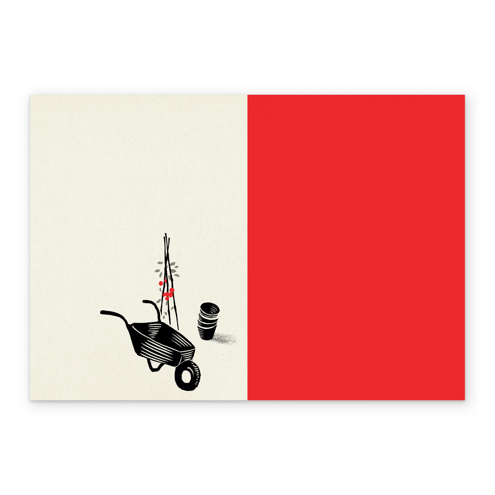 Personalised Gardening Illustration Father's Day Card - Image 3