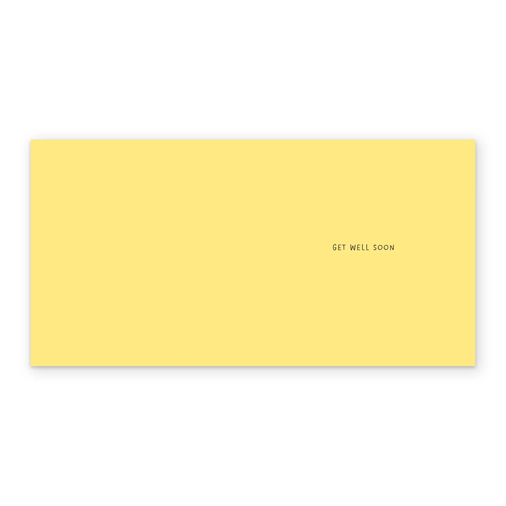 Personalised Get Well Soon Card - Cute Illustrated Dog with Blanket Design - Image 3
