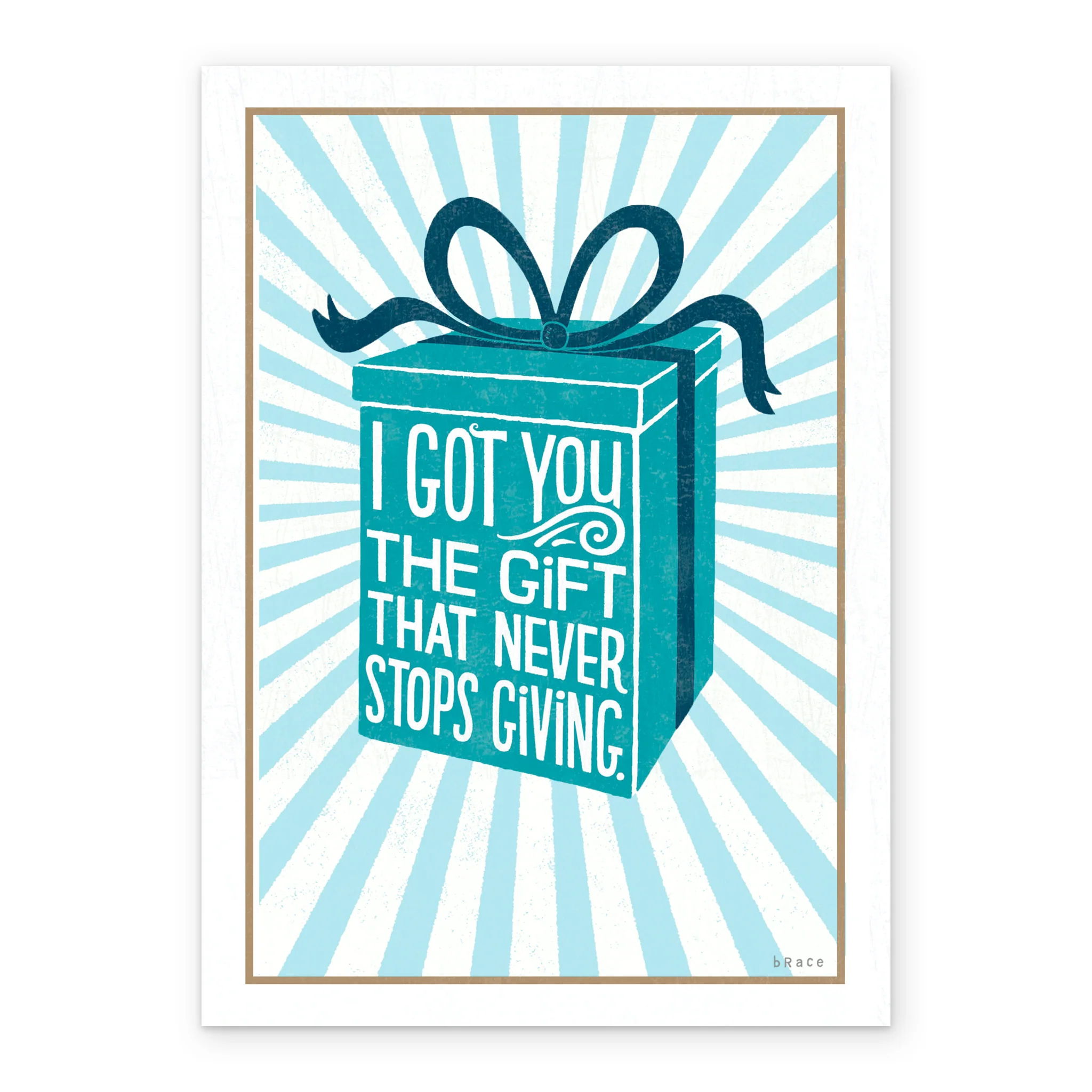 Personalised Gift That Never Stops Giving Birthday Card - Image 2