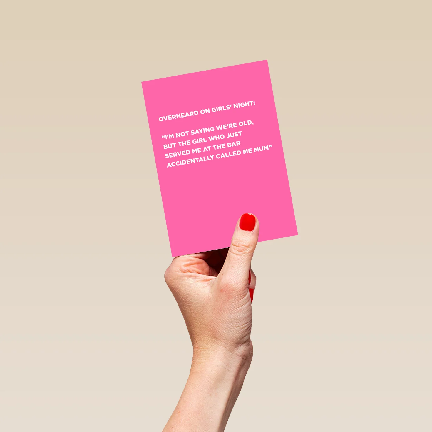 Personalised Girls' Night Out Card - Image 4