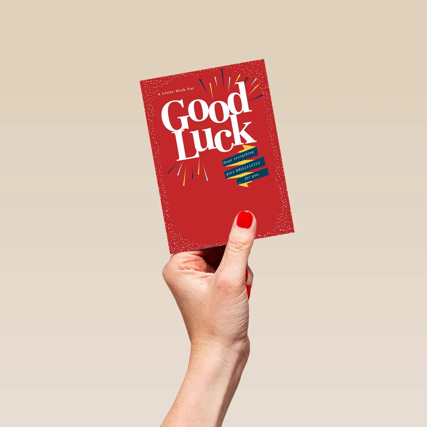 Personalised Good Luck Card - Image 4