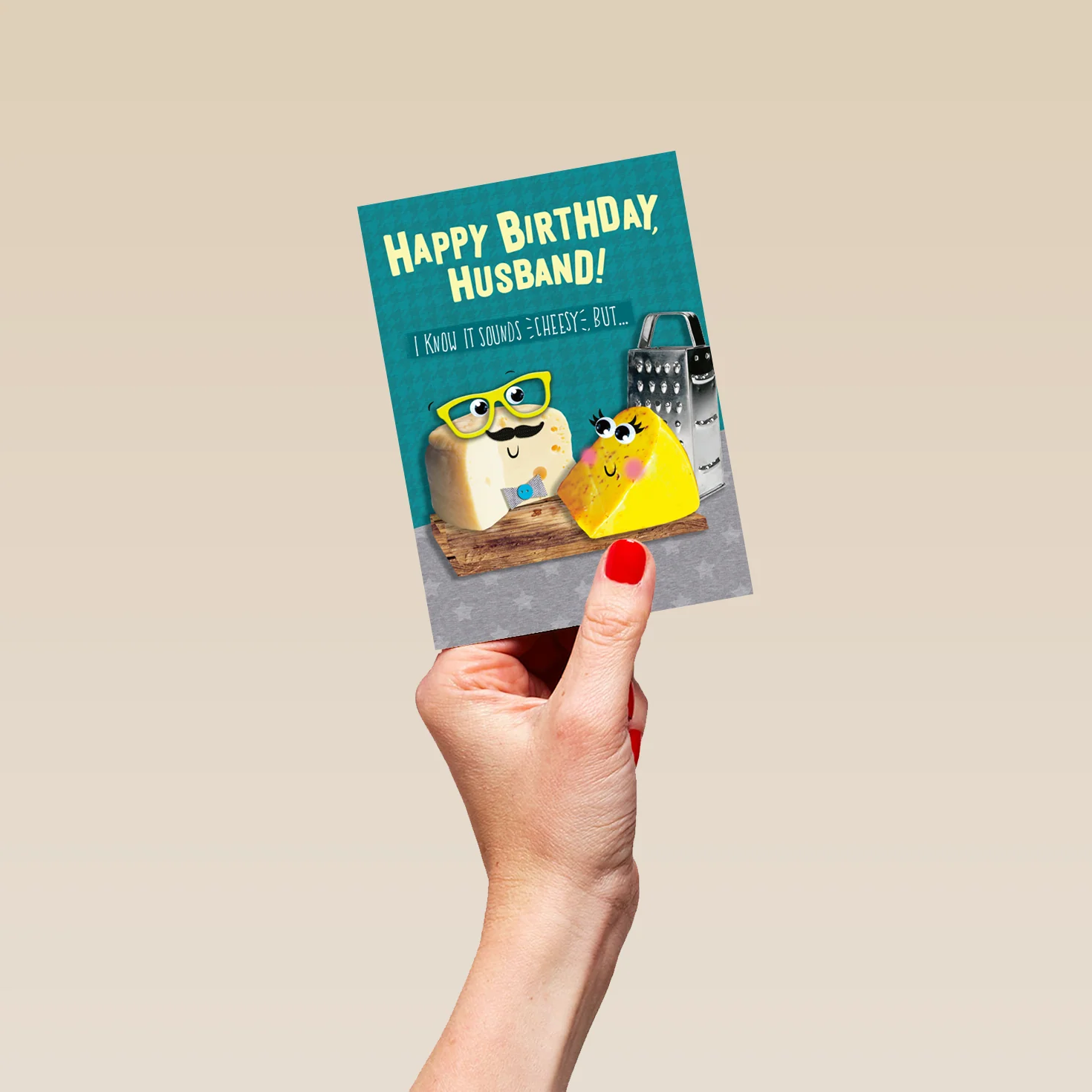 Personalised Googly Eyes Husband Card - Image 4