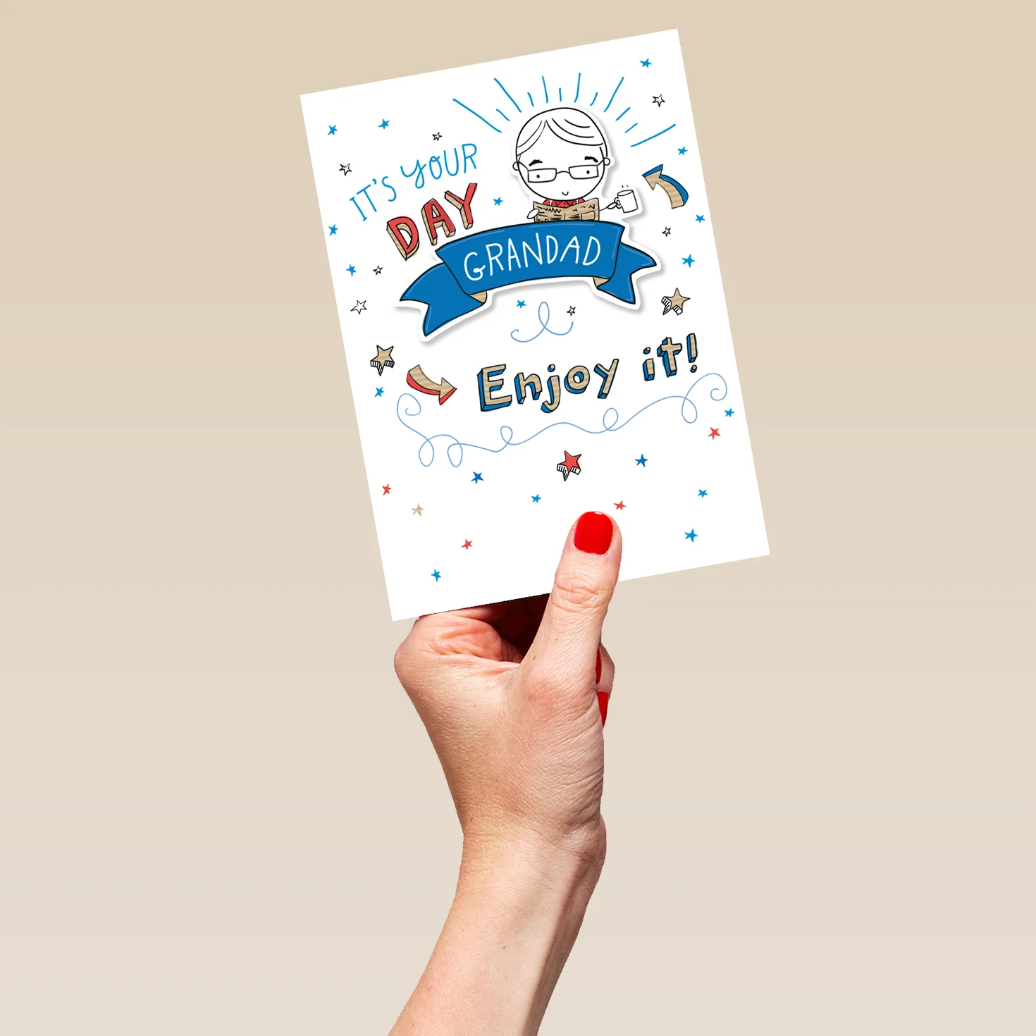 Personalised Grandad Banner Birthday Card - Image 5
