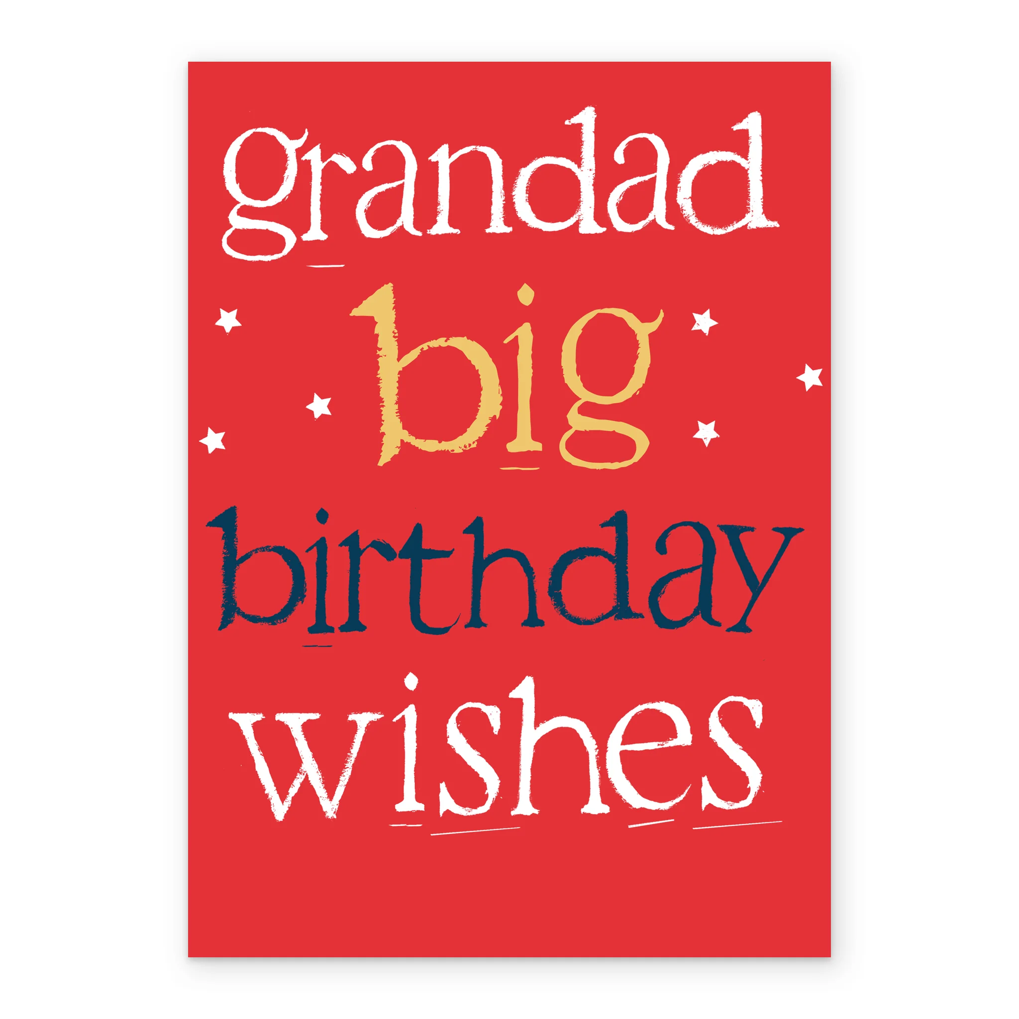 Personalised Grandad Big Wishes Birthday Card - Image 2