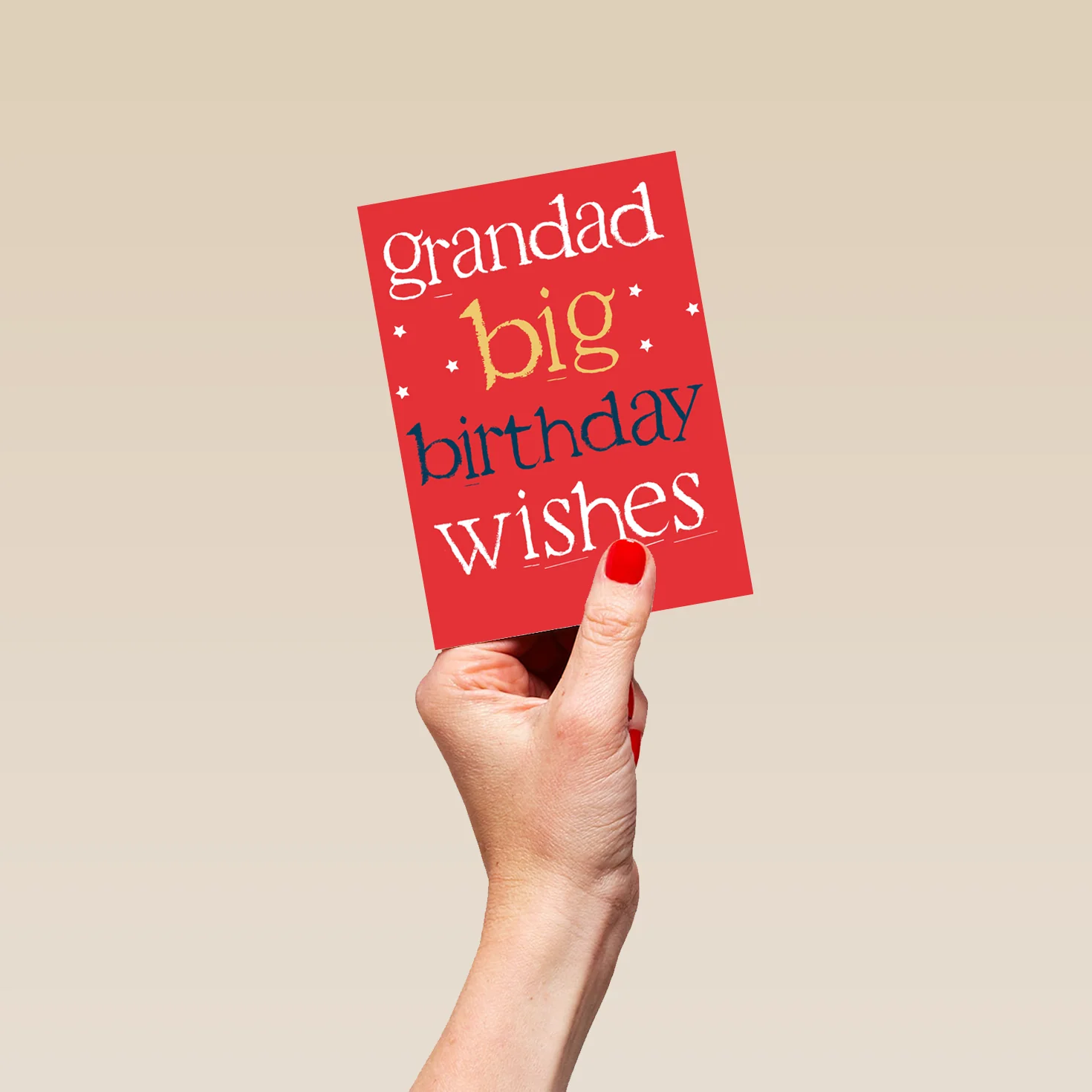 Personalised Grandad Big Wishes Birthday Card - Image 4