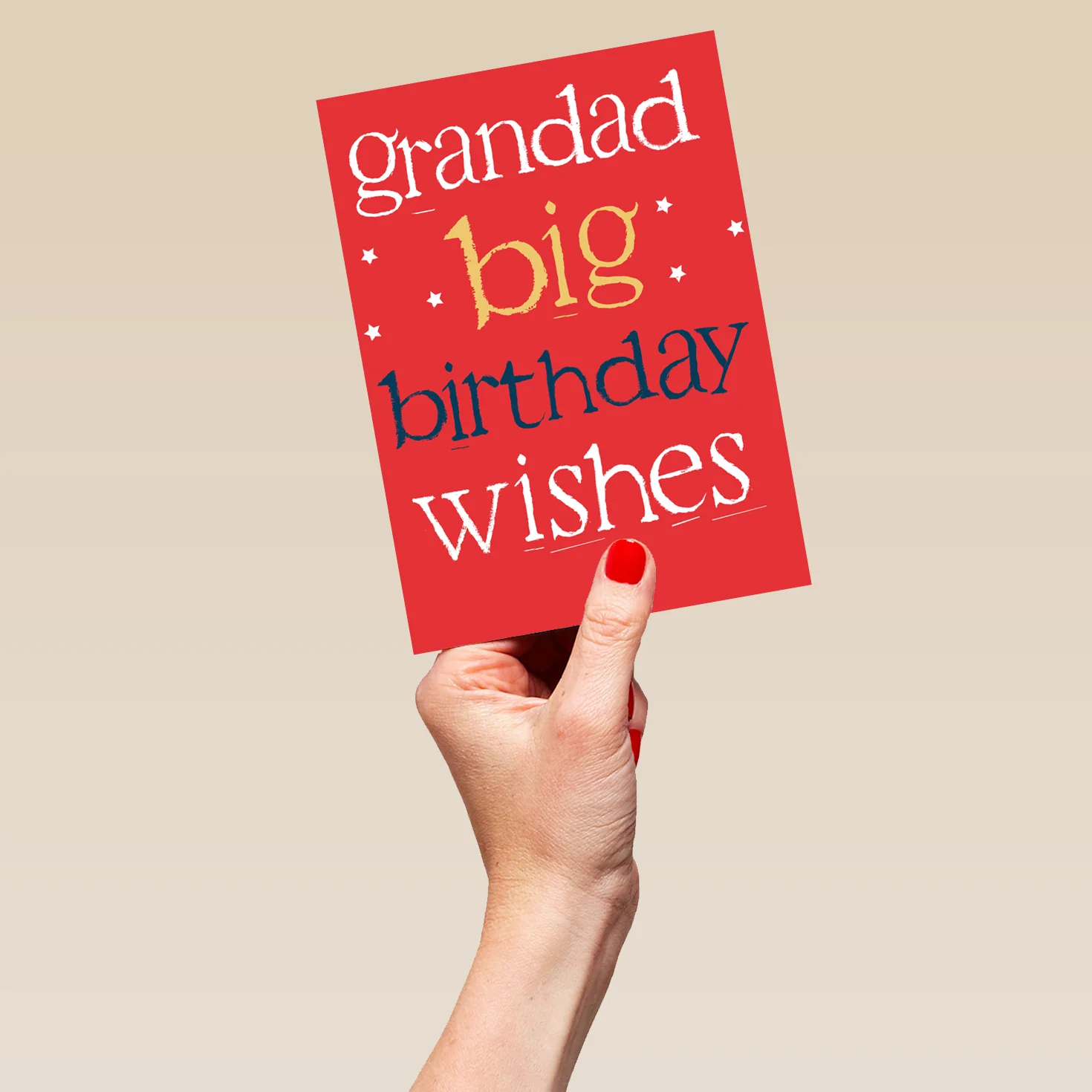Personalised Grandad Big Wishes Birthday Card - Image 5