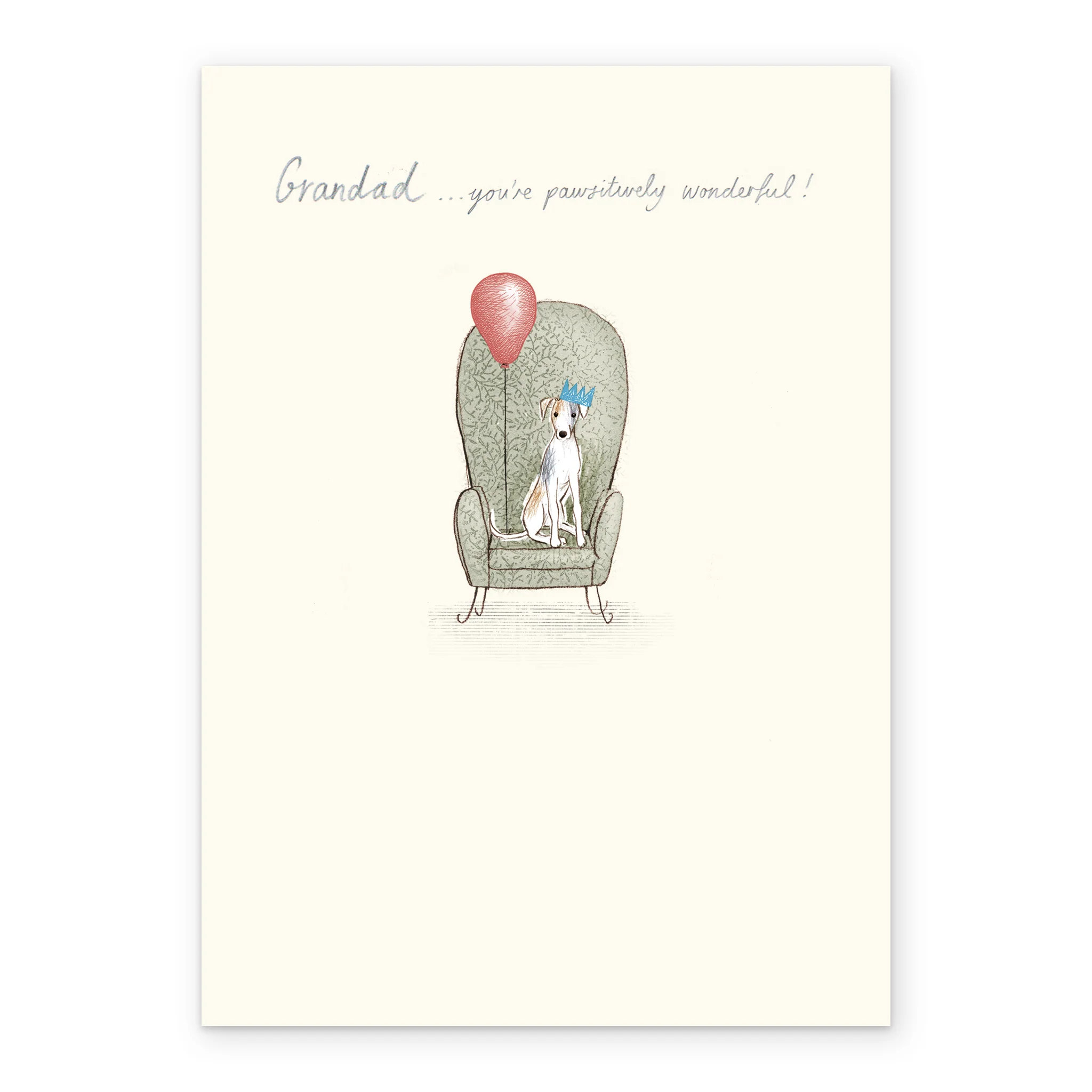 Personalised Grandad Cute Dog Birthday Card - Image 2